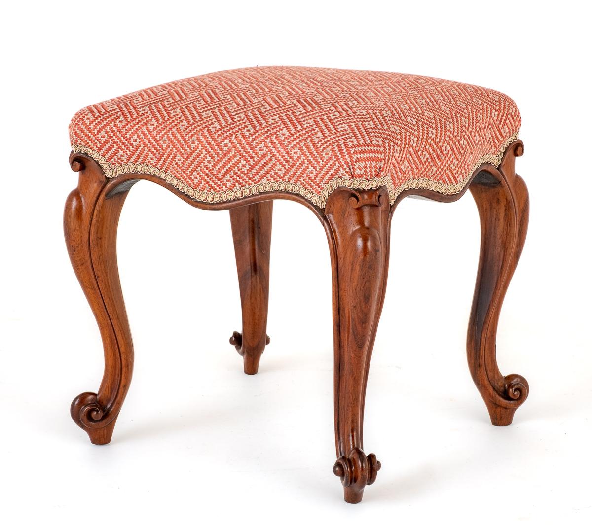 Victorian Rosewood Stool (1 of 7)