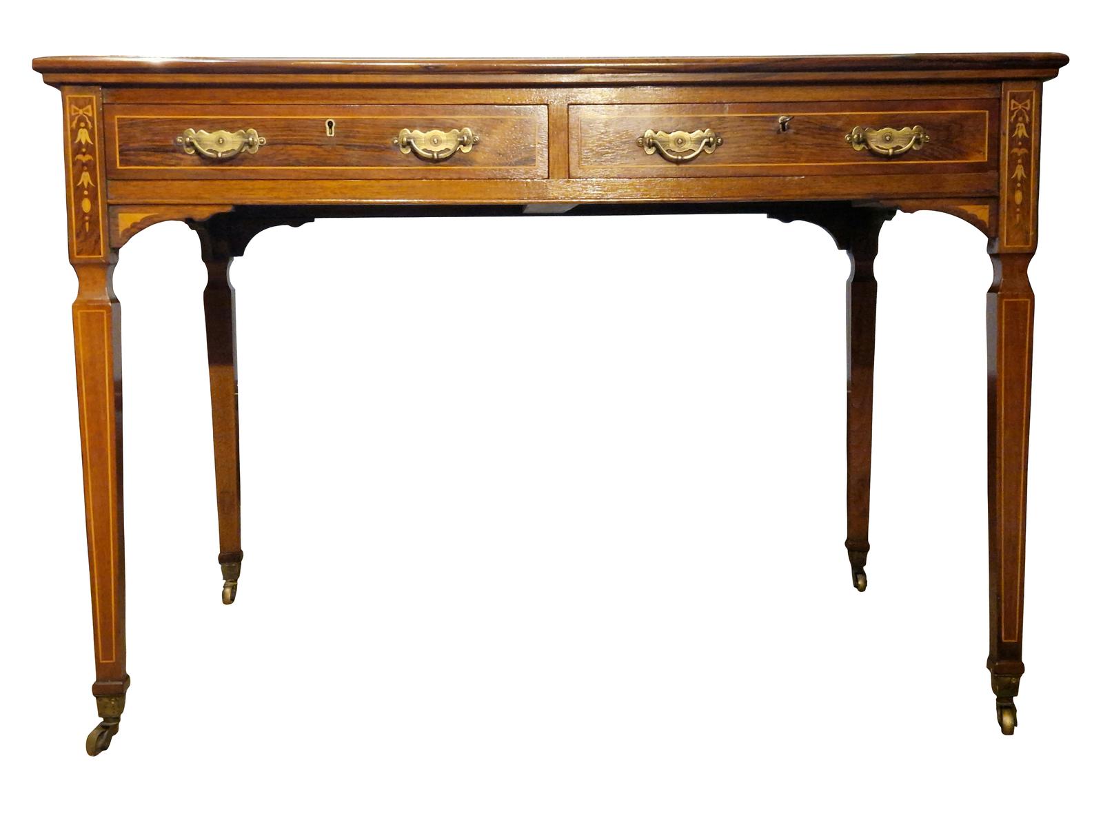 Rosewood Writing Table (1 of 1) Rosewood Writing Table (1 of 1)