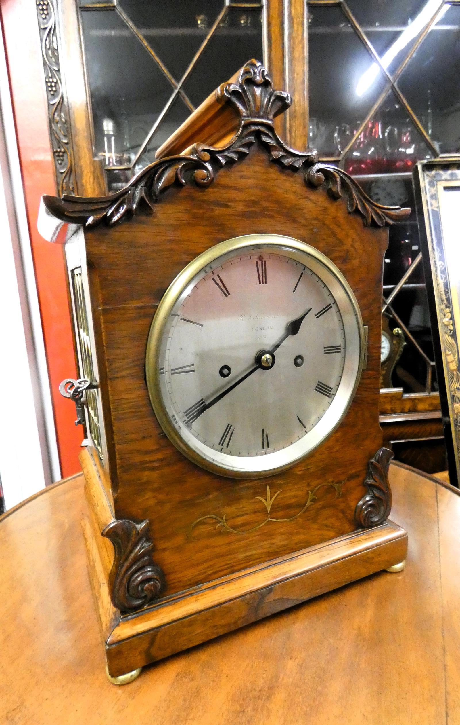 William IV Repeating Bracket Clock (1 of 8)