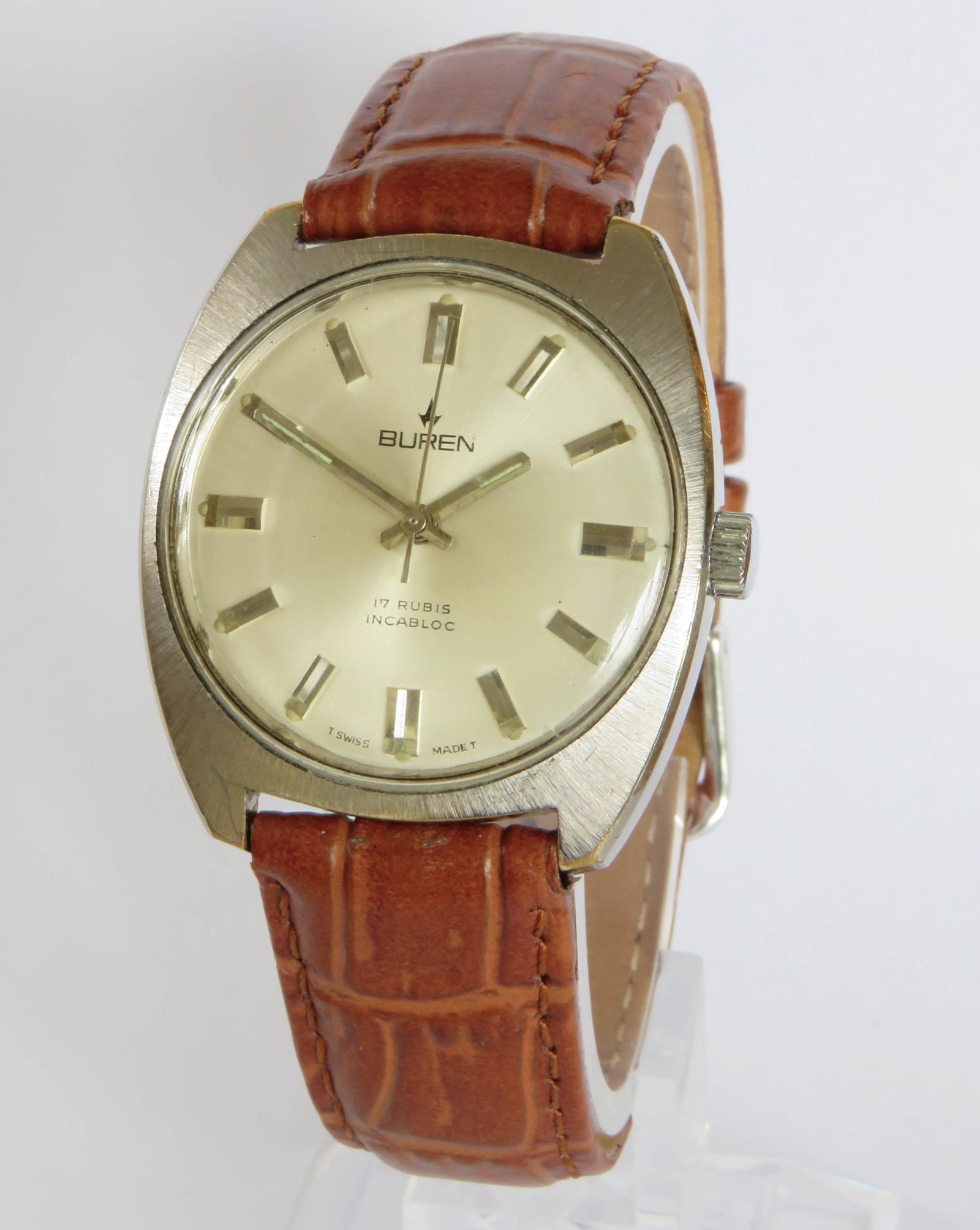Watch: Gents 1970s Buren Wrist Watch (1 of 5)