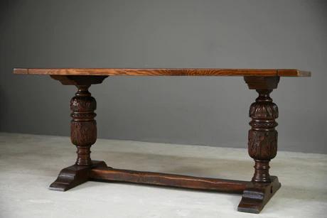 Oak Refectory Table (1 of 11) Oak Refectory Table (1 of 11)