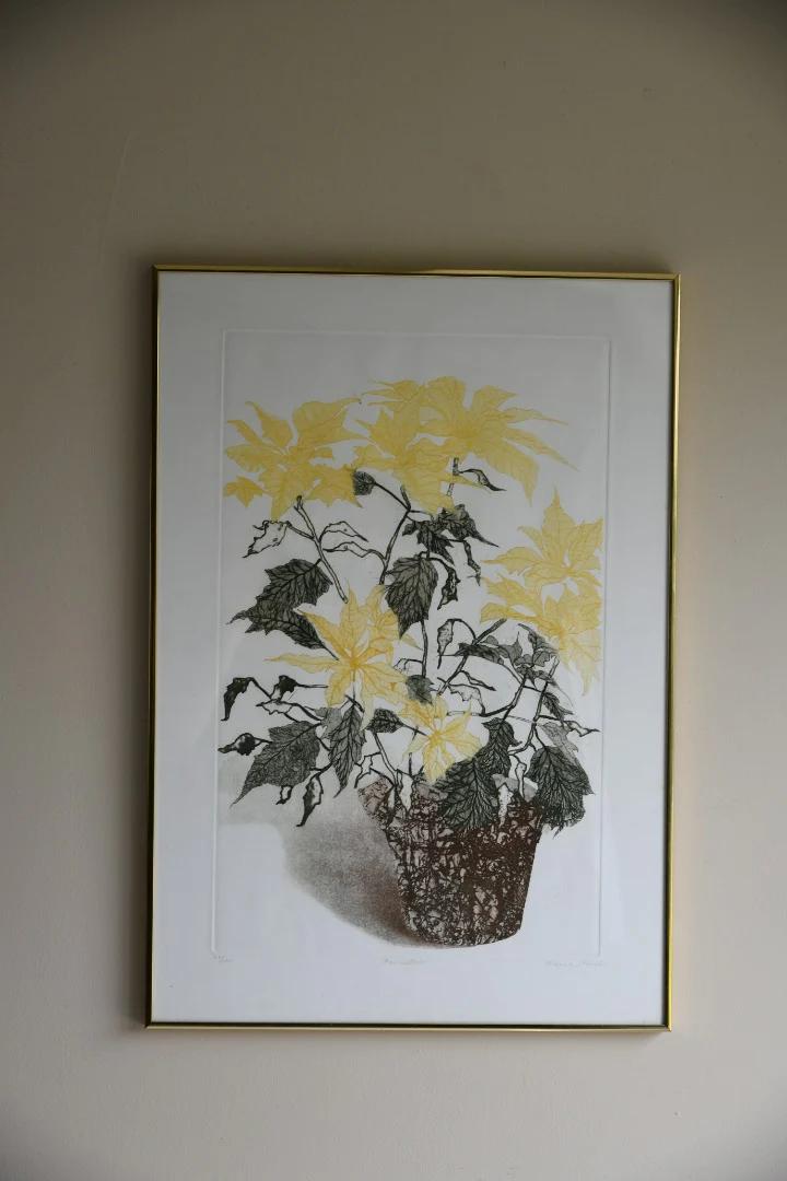 Elaine Simel - Poinsettias Etching (1 of 17)