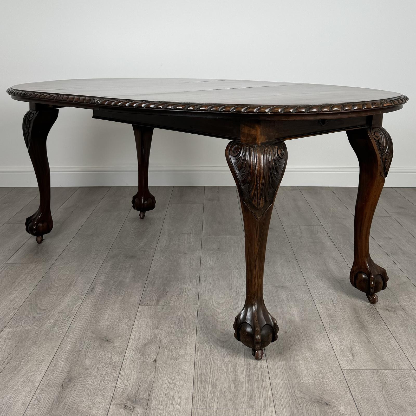 Antique 20th Century Dining Table of Good Quality in Mahogany (1 of 9) Antique 20th Century Dining Table of Good Quality in Mahogany (1 of 9)