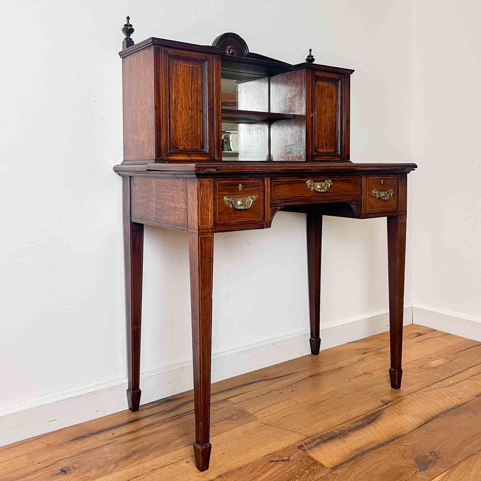 Edwards and Roberts Rosewood Ladies Desk (1 of 33)