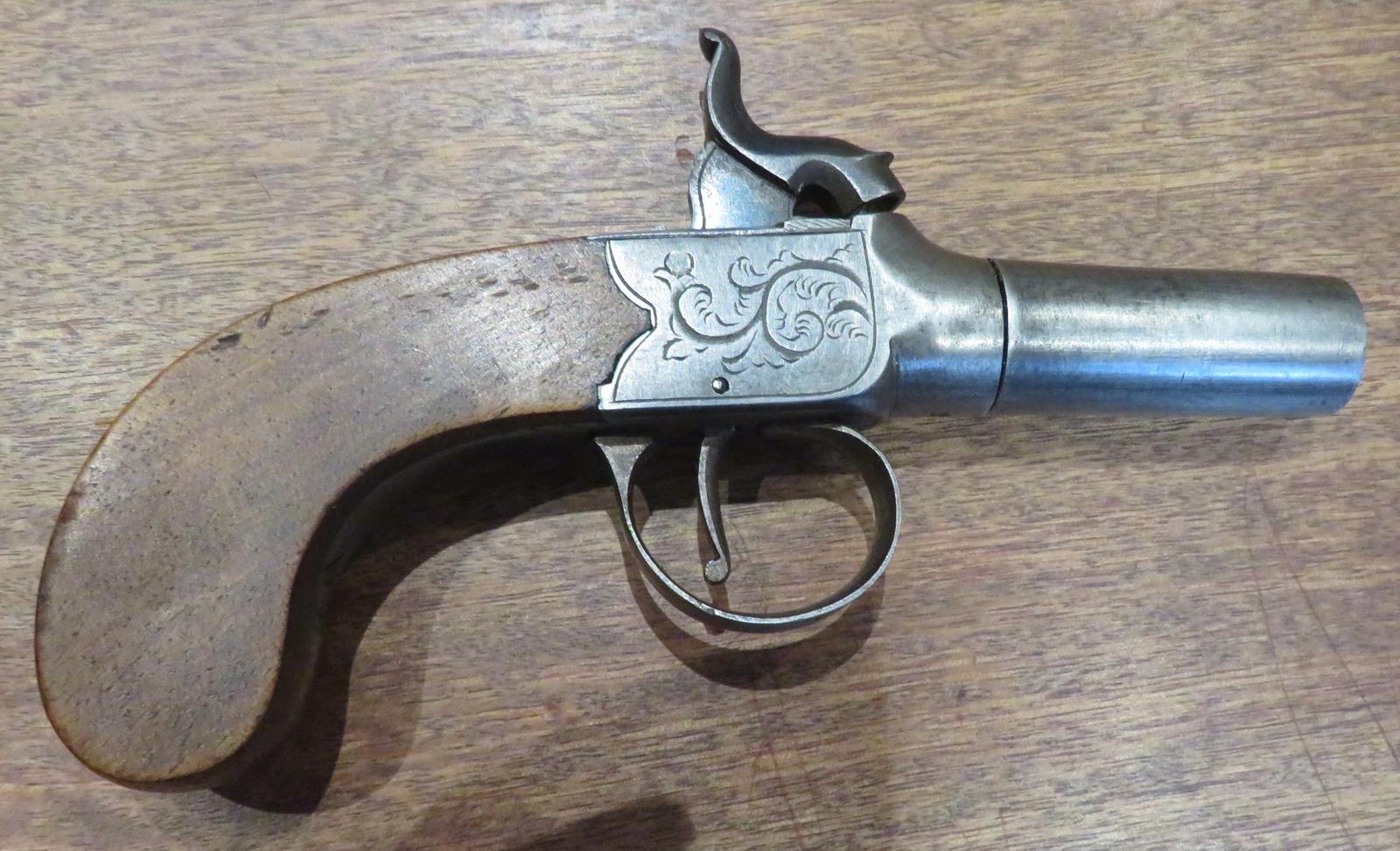 Fine Percussion Cap Pistol (1 of 3) Fine Percussion Cap Pistol (1 of 3)