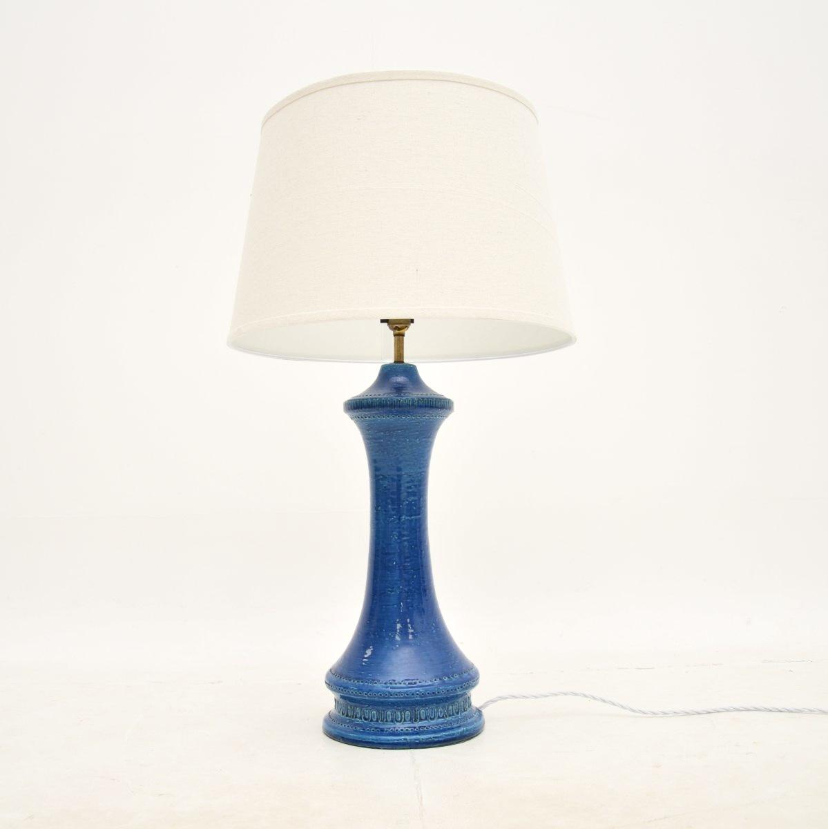 Vintage Italian Ceramic Table Lamp by Aldo Londi for Bitossi (1 of 6) Vintage Italian Ceramic Table Lamp by Aldo Londi for Bitossi (1 of 6)