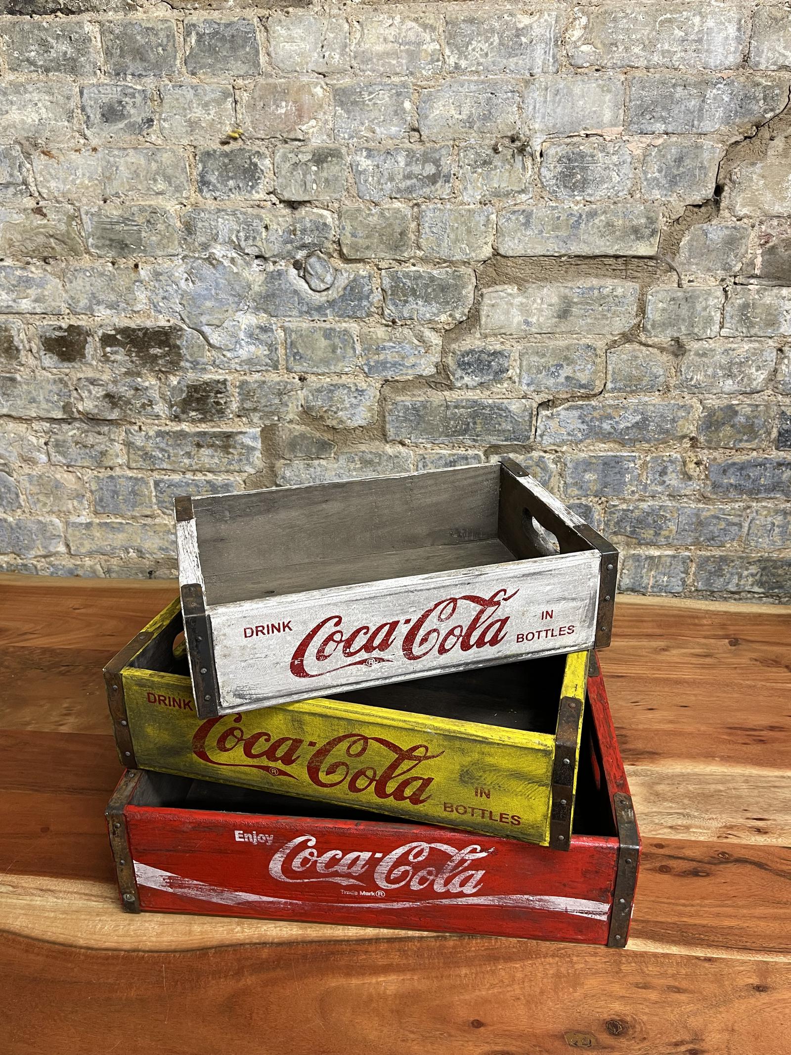 Original Coca Cola Crate in Red (1 of 3)