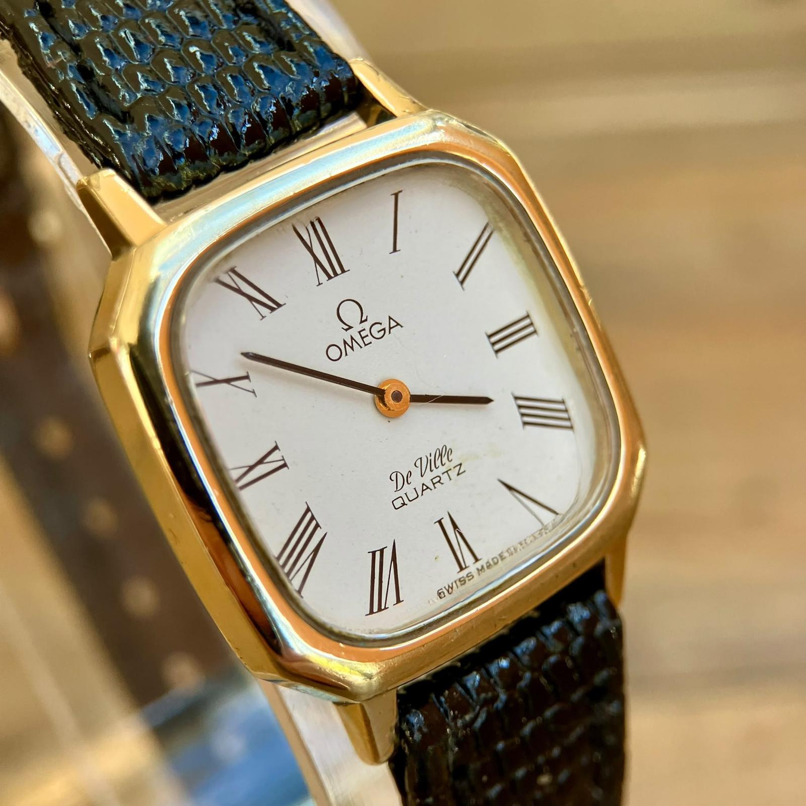 Watch | Omega De Ville Ladies Quartz Watch | 1979 | Cal. 1387 | 23mm Gold Plated (1 of 12) Watch | Omega De Ville Ladies Quartz Watch | 1979 | Cal. 1387 | 23mm Gold Plated (1 of 12)