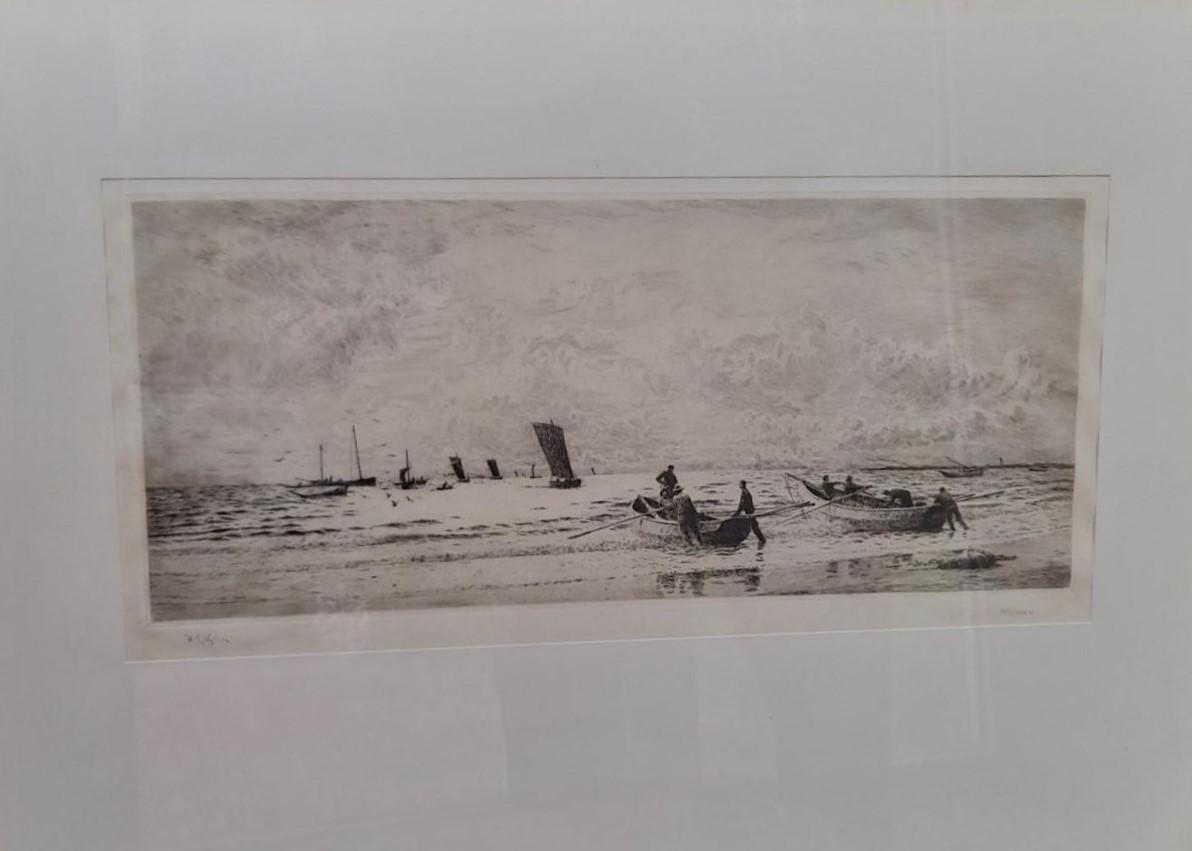 Etching by William Lionel Wyllie - Signed & Numbered (1 of 4)