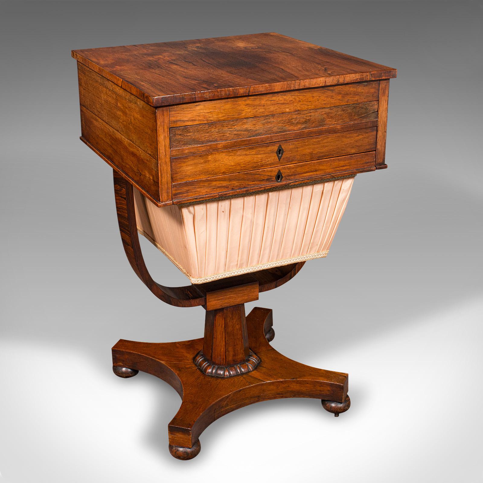 Antique Dual Aspect Sewing Table, English, Ladies, Work Box, Regency c.1820 (1 of 11) Antique Dual Aspect Sewing Table, English, Ladies, Work Box, Regency c.1820 (1 of 11)