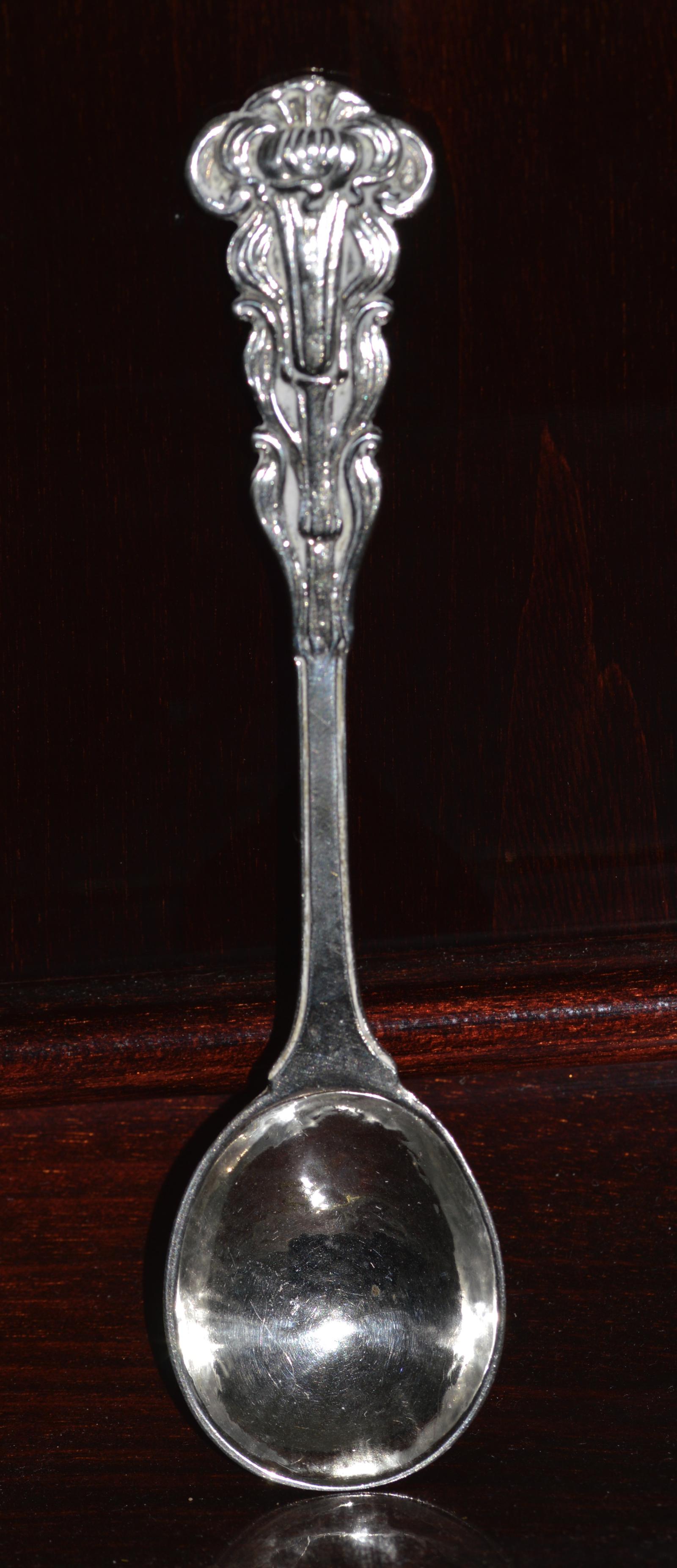 1934 Omar Ramsden Hammered Silver Spoon (1 of 3)