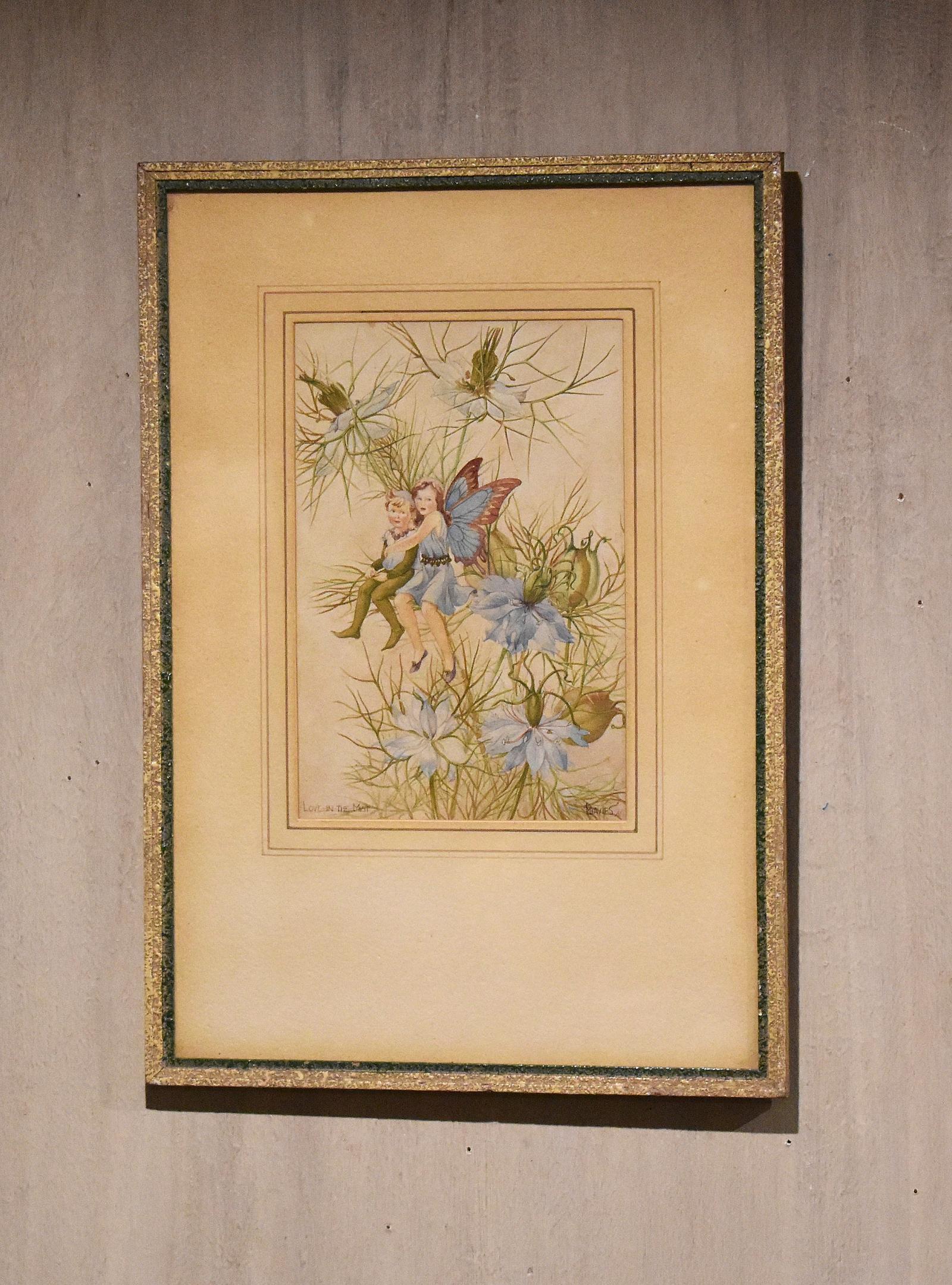 Flower Fairy Watercolour ‘love-in-the-mist’ by Marjorie L Davies (1 of 5) Flower Fairy Watercolour ‘love-in-the-mist’ by Marjorie L Davies (1 of 5)
