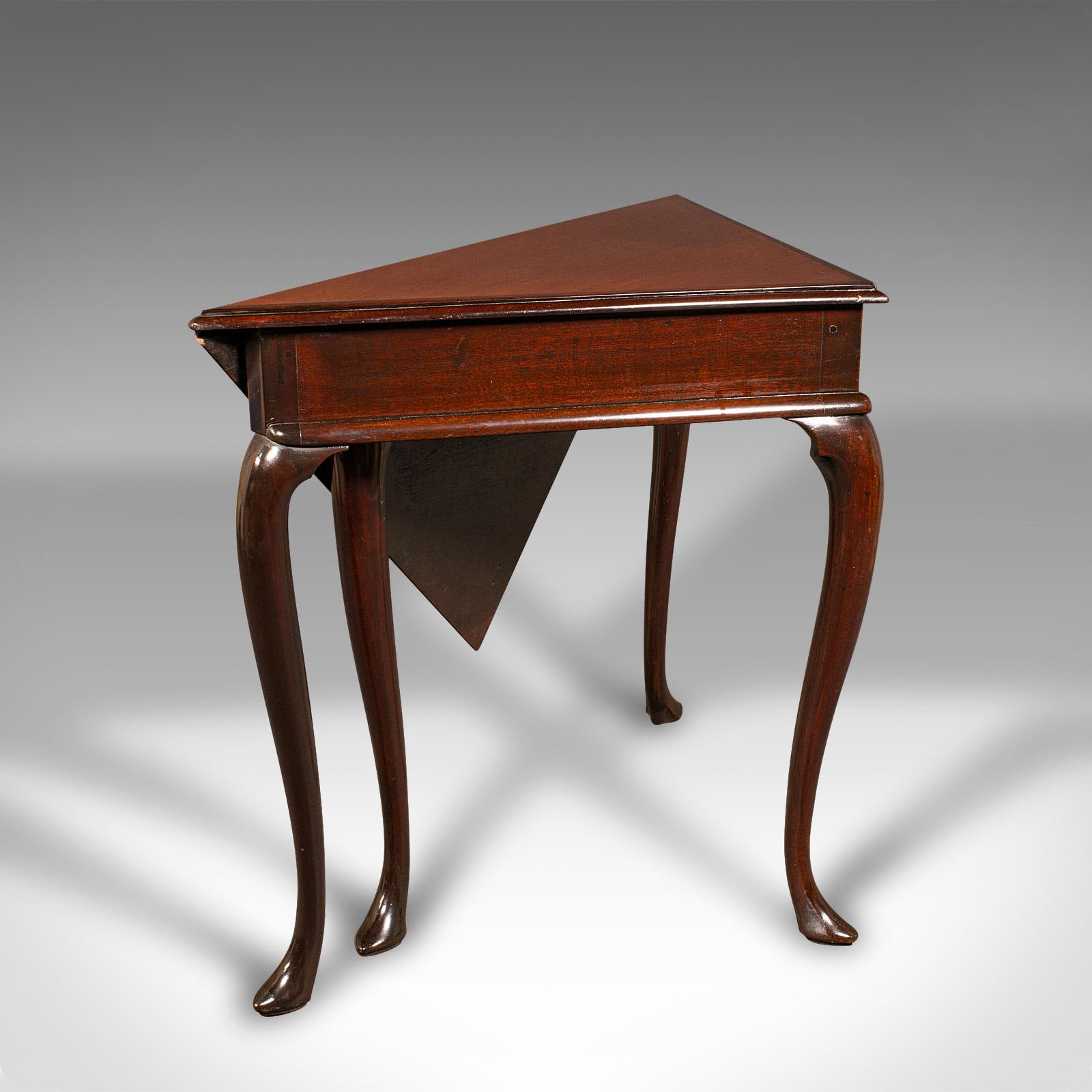 Antique Supper Table, English, Folding, Occasional, Display, Georgian c.1770 (1 of 11)
