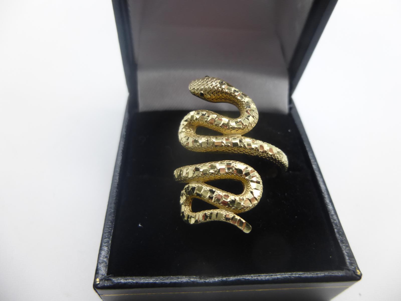 Gold Snake Ring (1 of 6)
