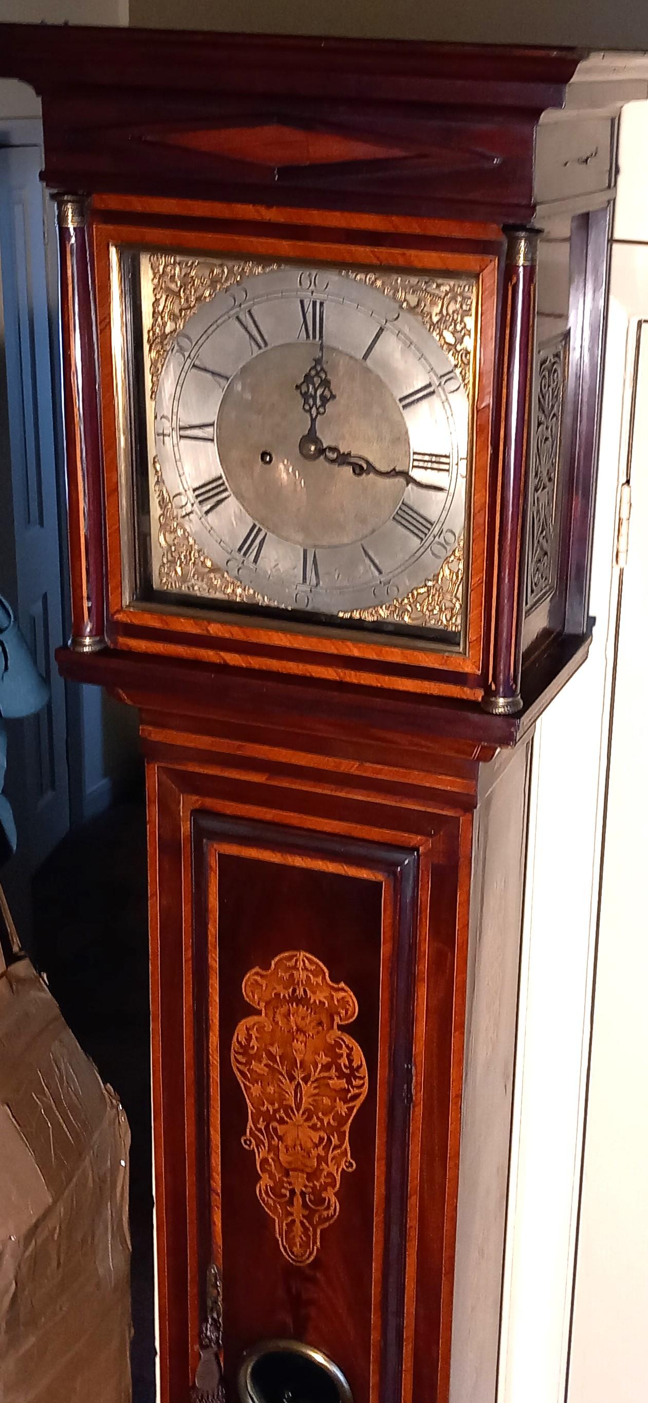 Antique Mahogany "WALSHAM" Longcase Clock (1 of 5)