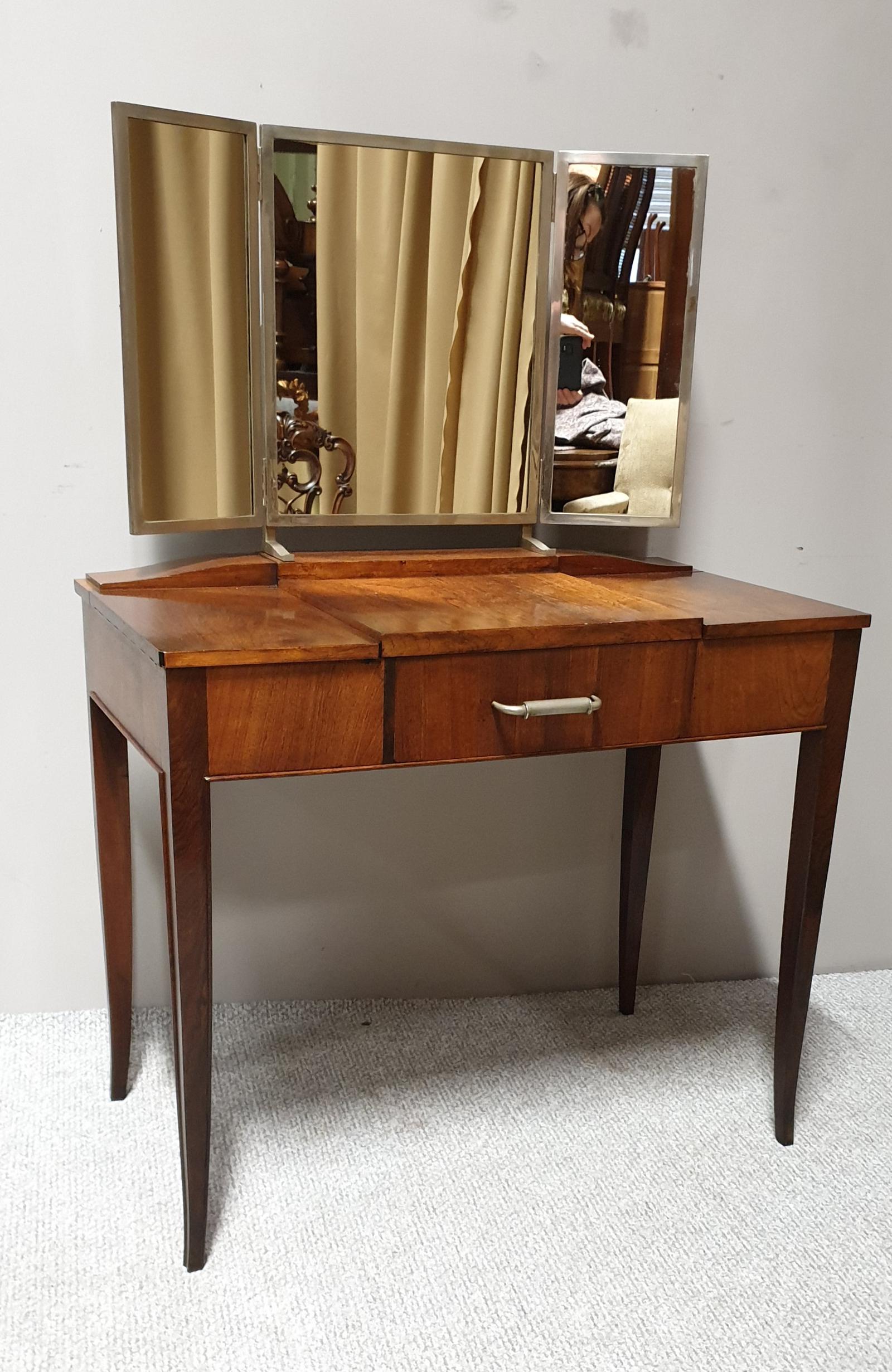 Super French Art Deco Rosewood Dressing Table (1 of 1)