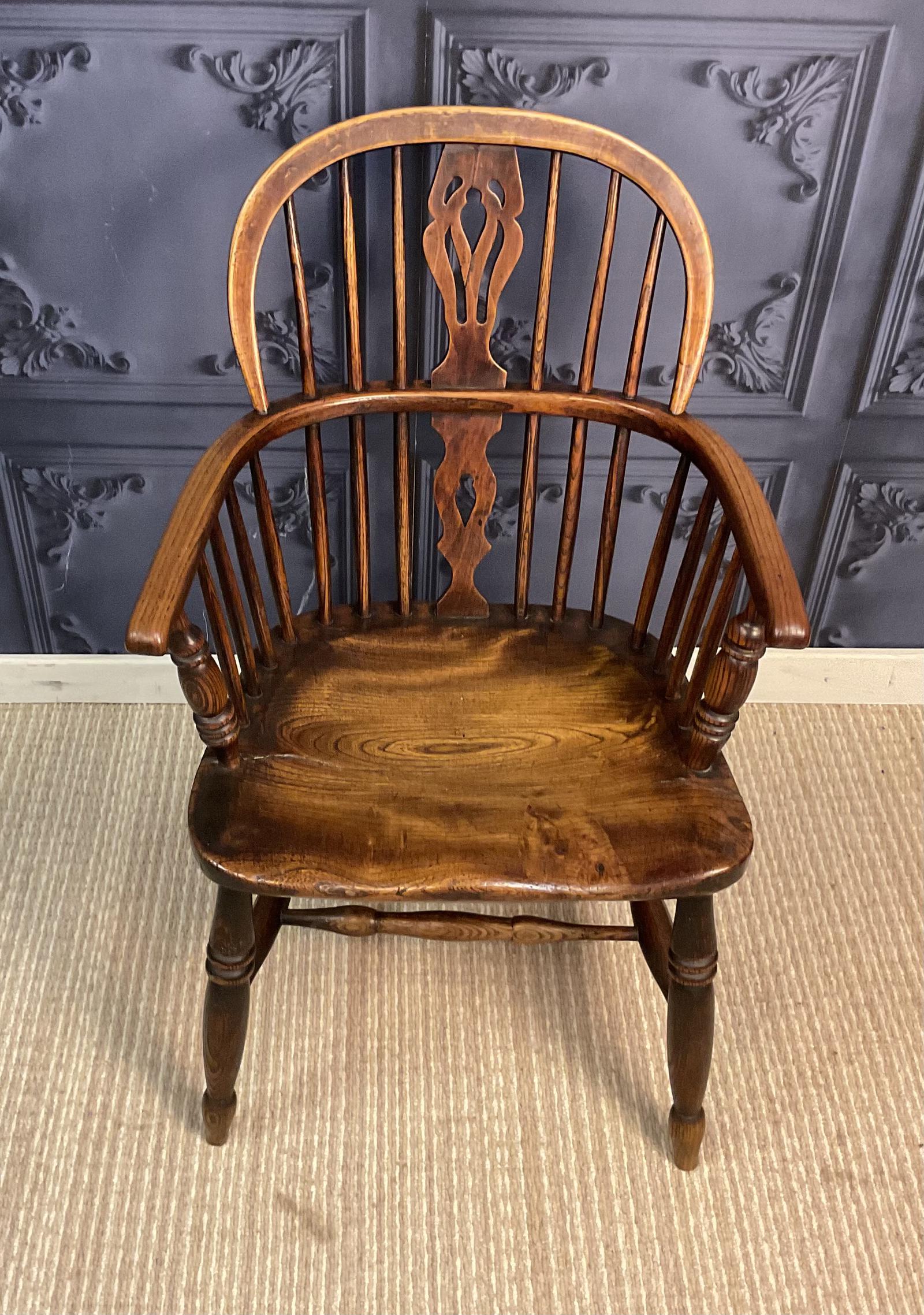 Ash & Elm Low Back Windsor Chair (1 of 1)