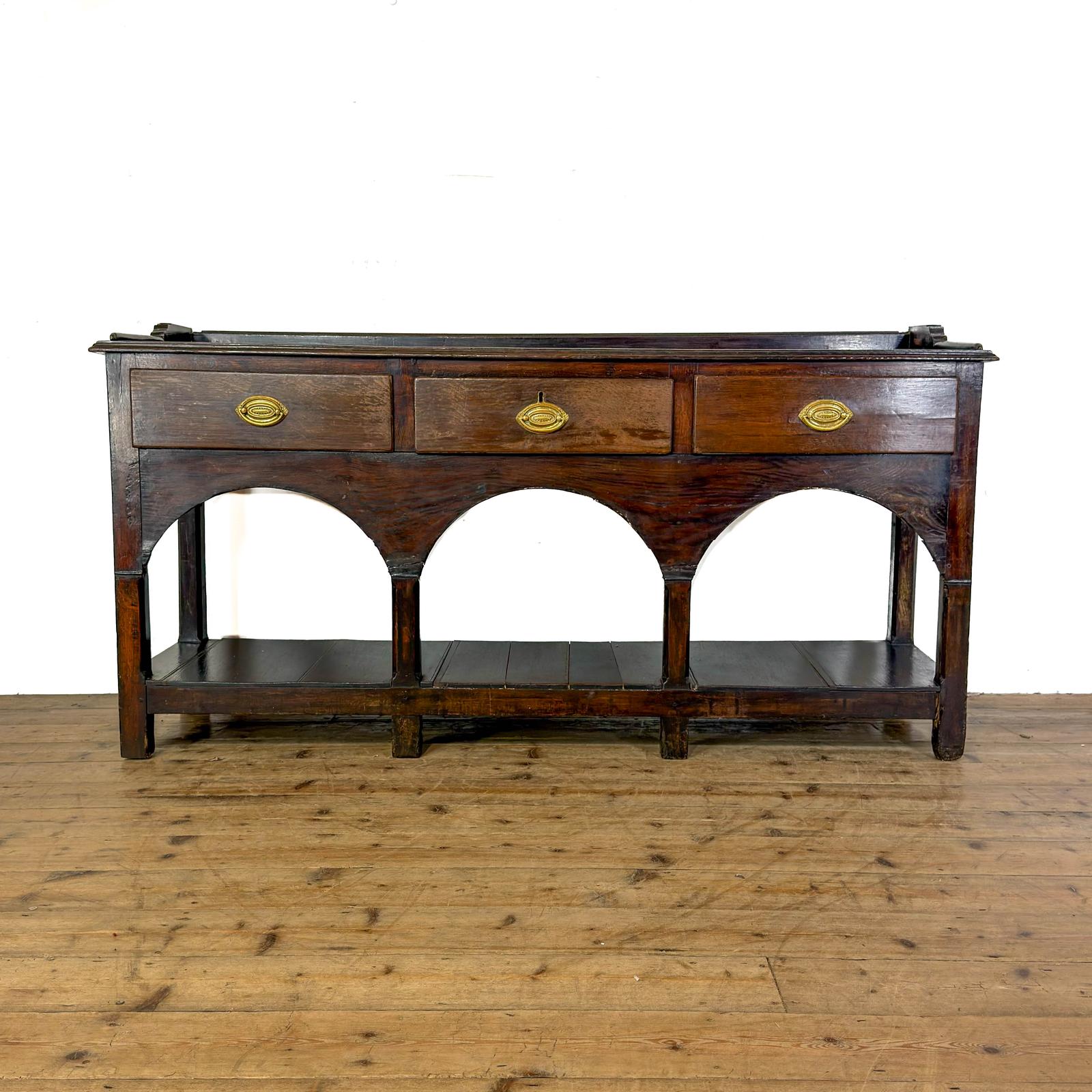Antique 19th Century Oak Dresser Base (1 of 8) Antique 19th Century Oak Dresser Base (1 of 8)