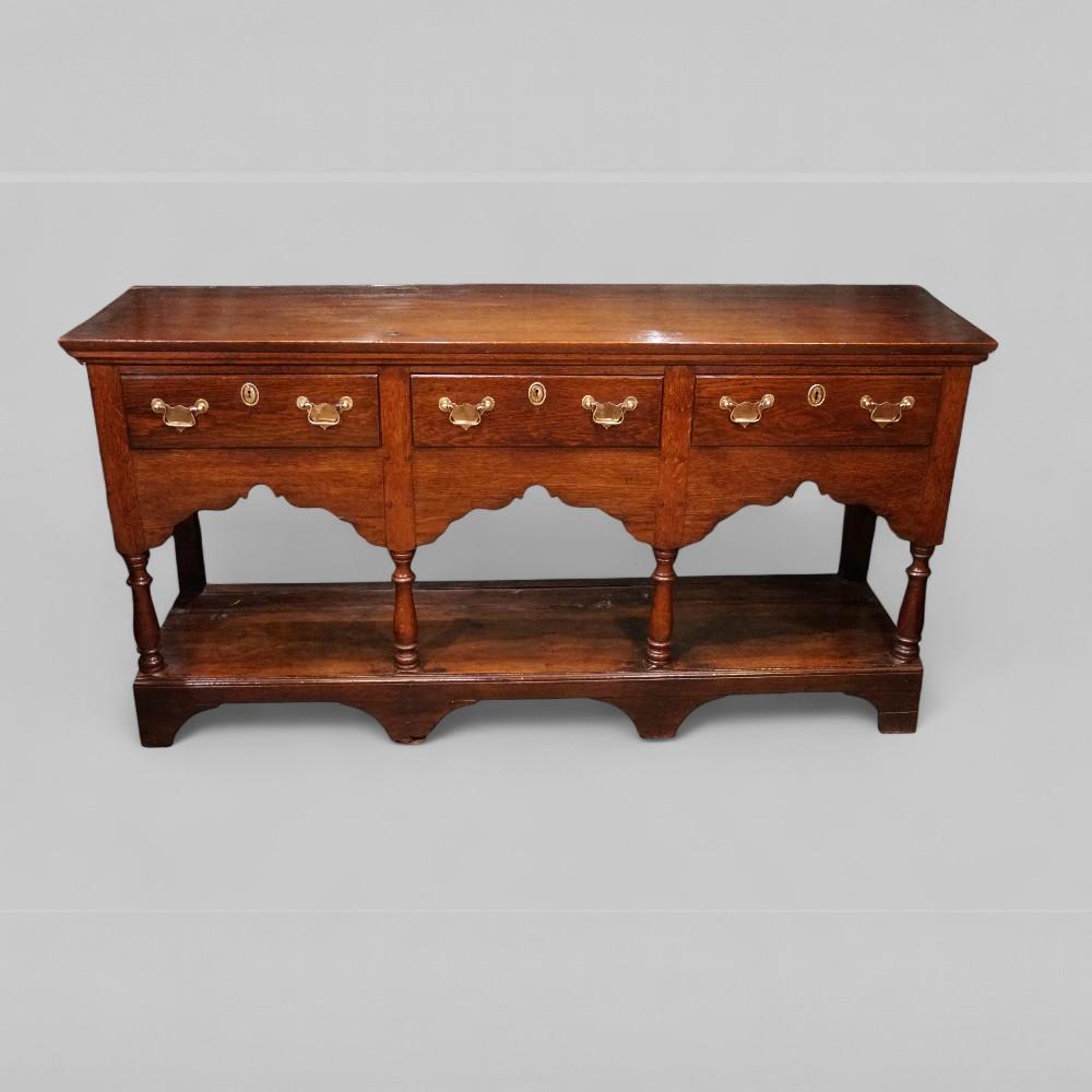 Antique Oak Dresser Base with Pot Board (1 of 11)