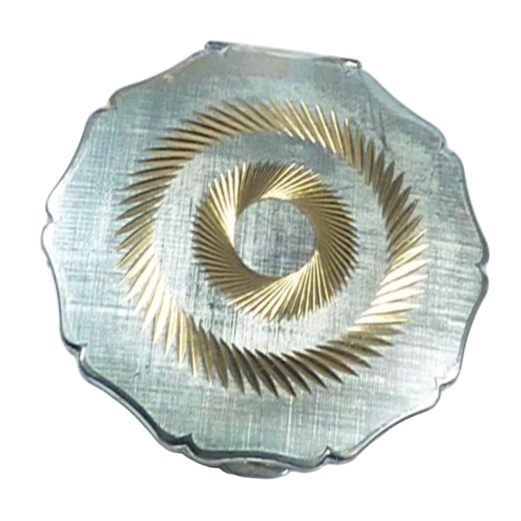 Vintage Geometric Design Stratton Powder Compact (1 of 7) Vintage Geometric Design Stratton Powder Compact (1 of 7)