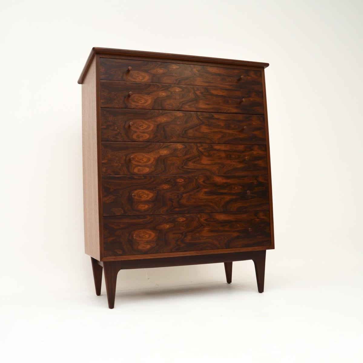 Vintage Rosewood & Teak Chest of Drawers by Younger (1 of 11)