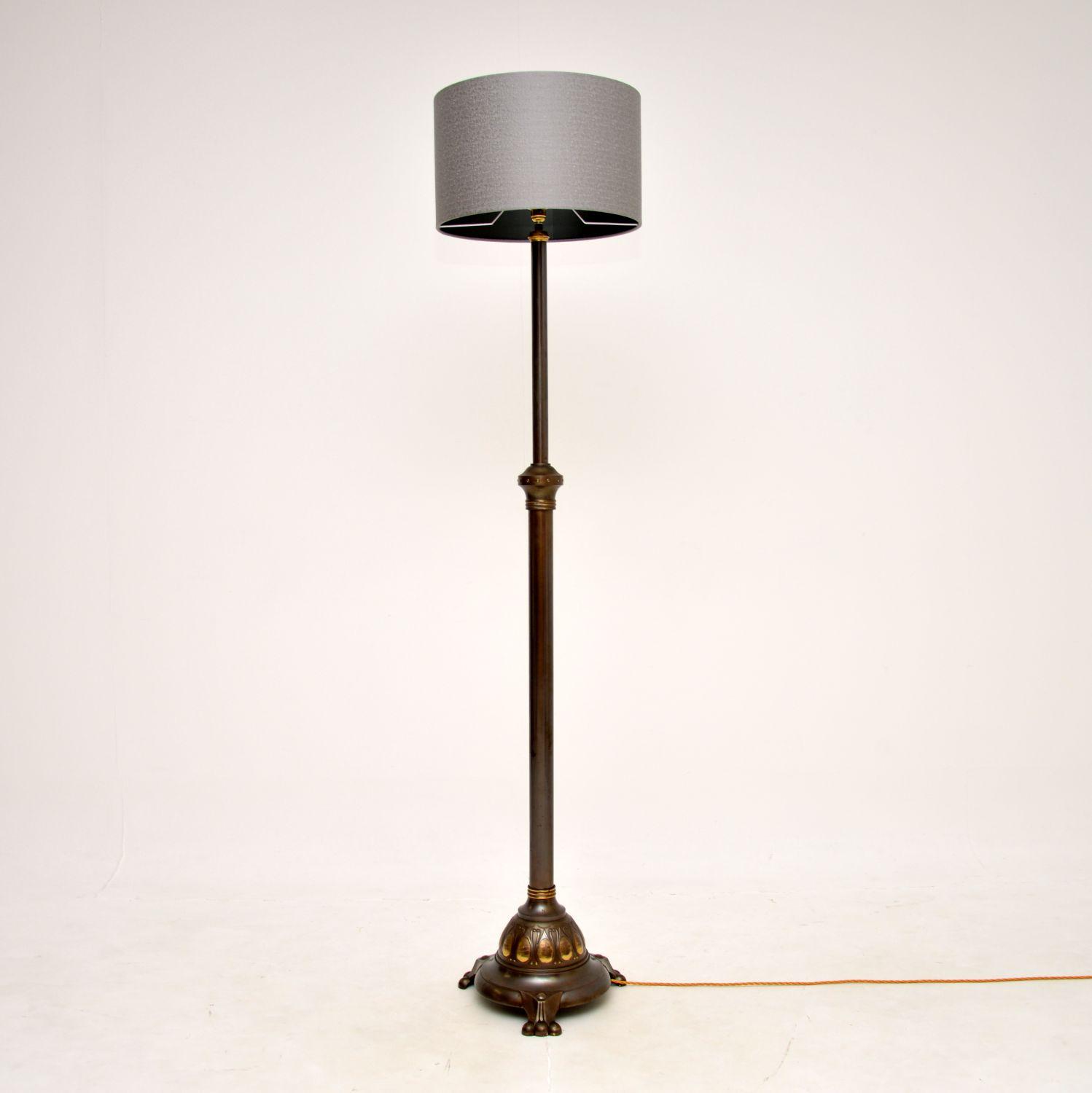 Antique Swedish Neoclassical Floor Lamp (1 of 8)