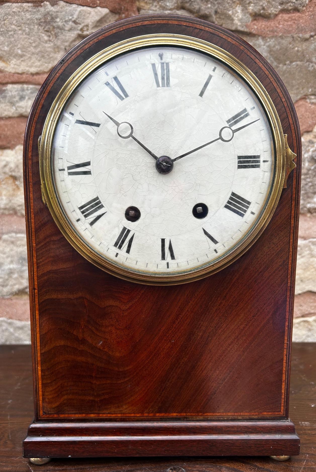 Antique French Arched Top Striking Bracket Clock (1 of 9) Antique French Arched Top Striking Bracket Clock (1 of 9)