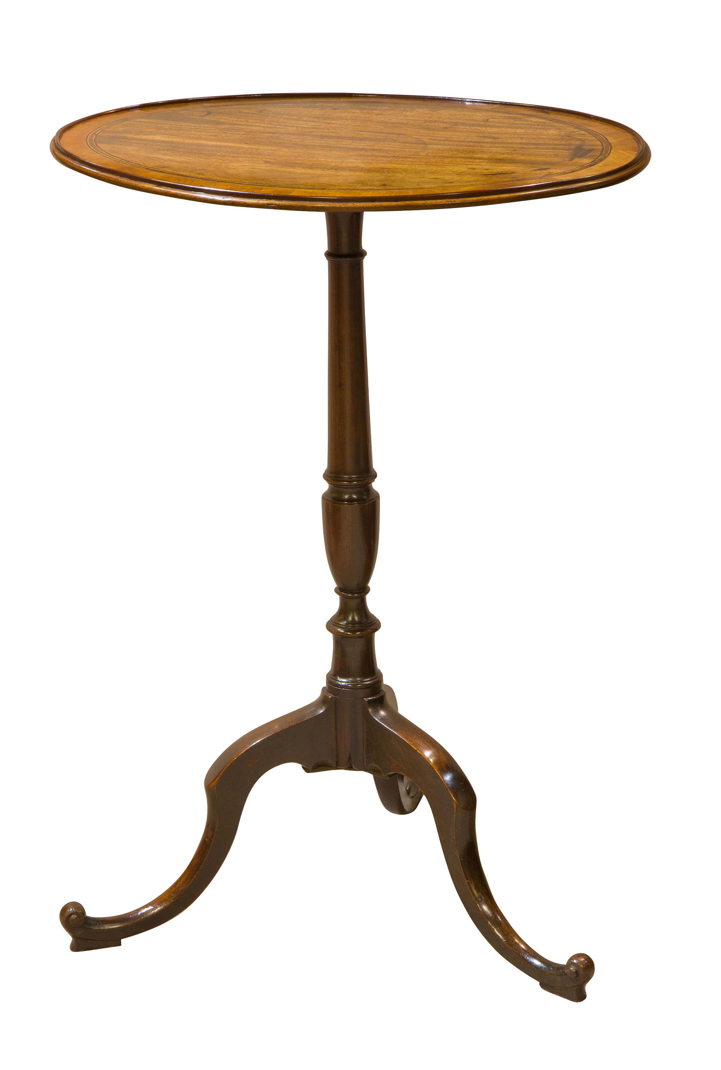 Fine Geo III mahogany wine table (1 of 1)