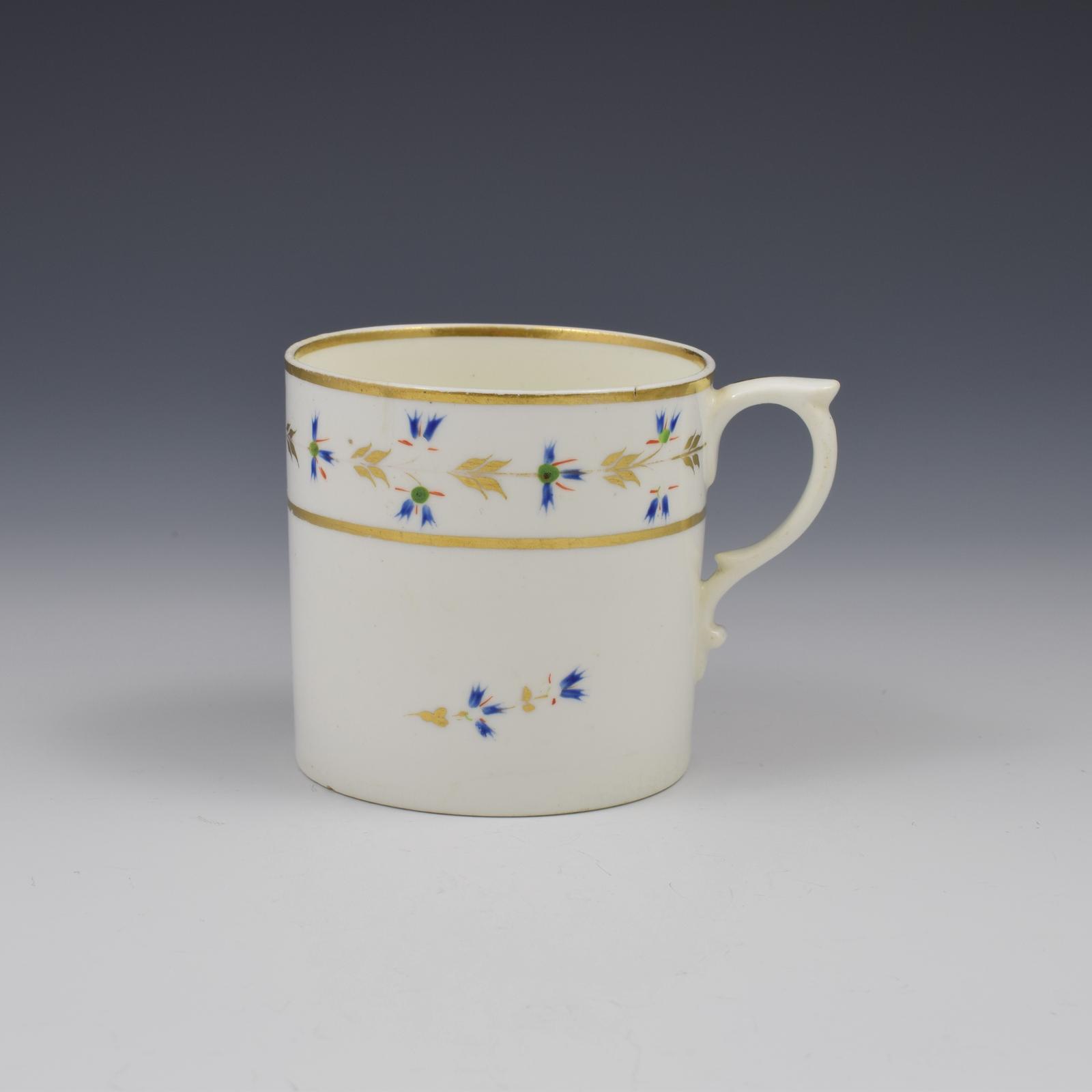Bloor Derby Porcelain Coffee Can c.1820 (1 of 8)