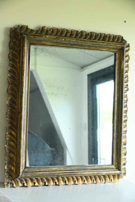 Antique Continental Gilt Mirror (1 of 12)