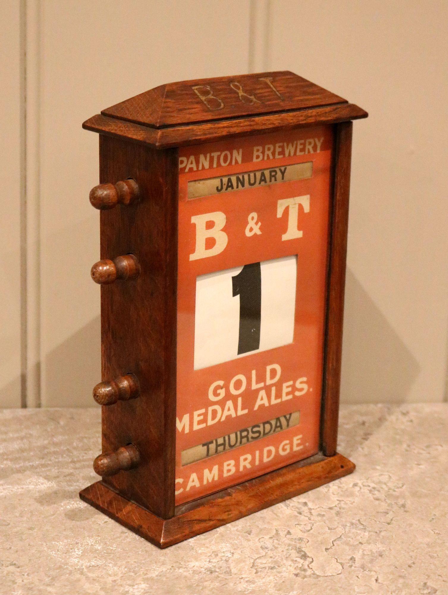 Late 19th Century Pantons Brewery Desk Calendar (1 of 11) Late 19th Century Pantons Brewery Desk Calendar (1 of 11)