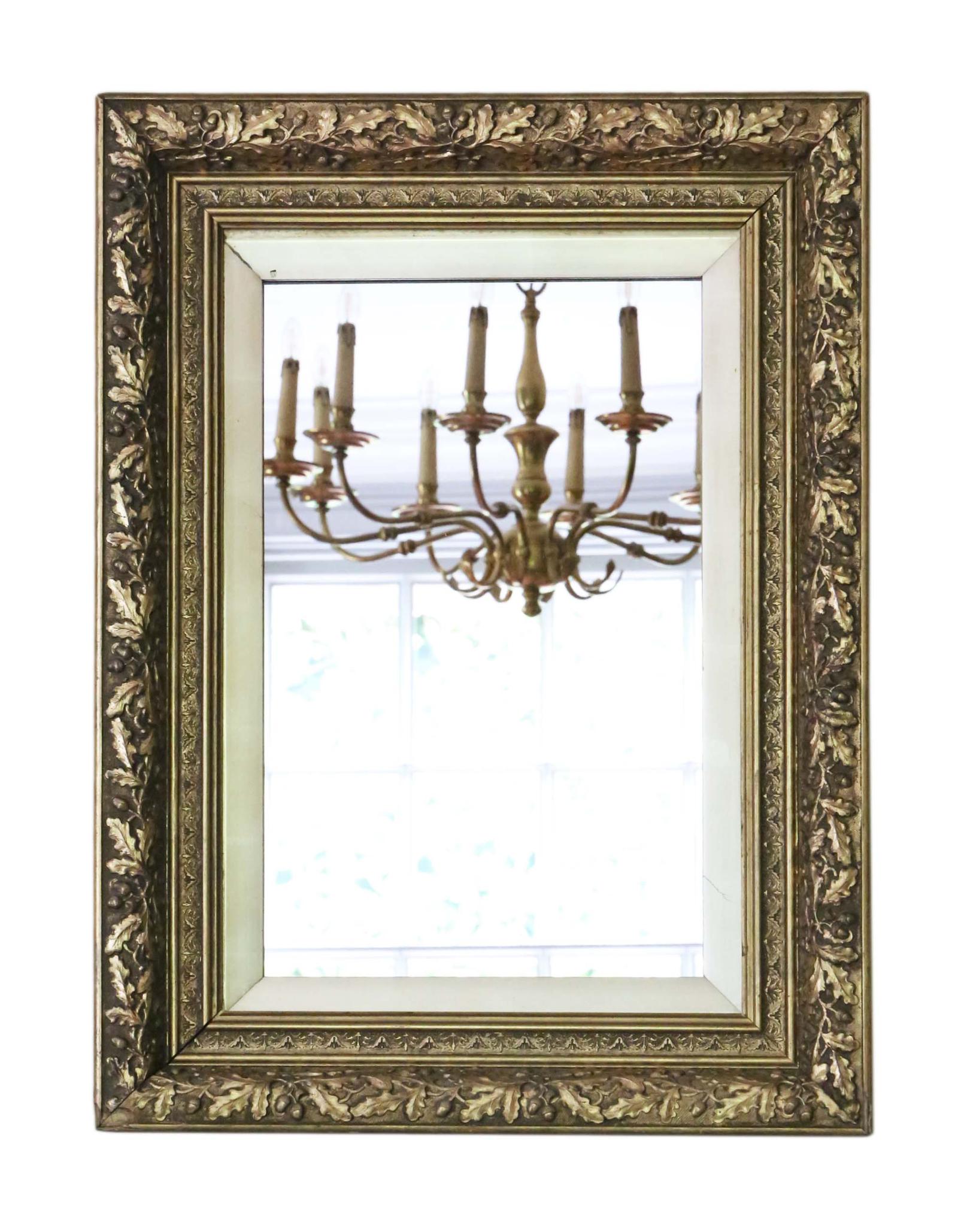 Gilt 19th Century Overmantle / Wall Mirror (1 of 6)
