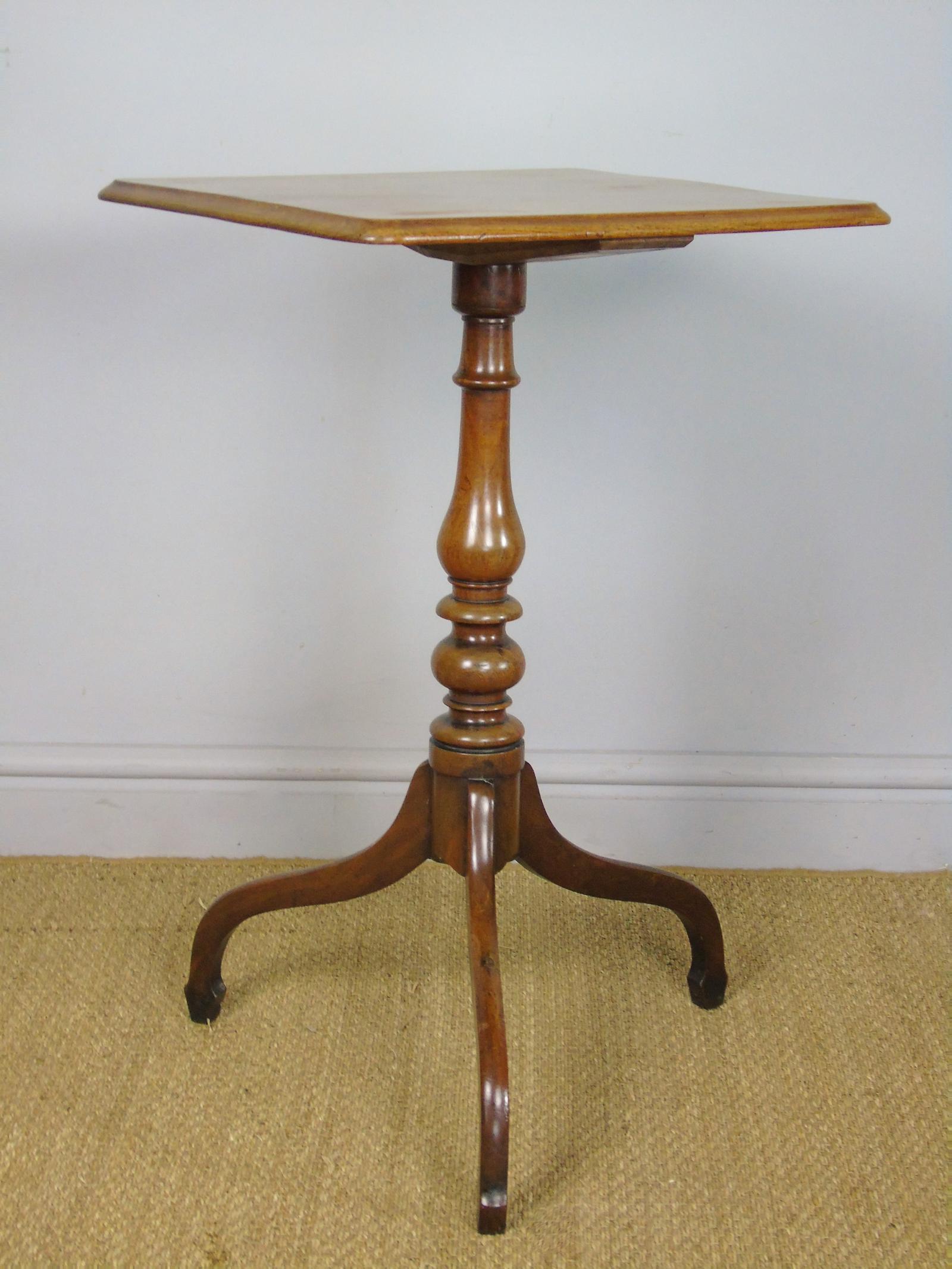 Good George III Mahogany Tripod Table (1 of 6)