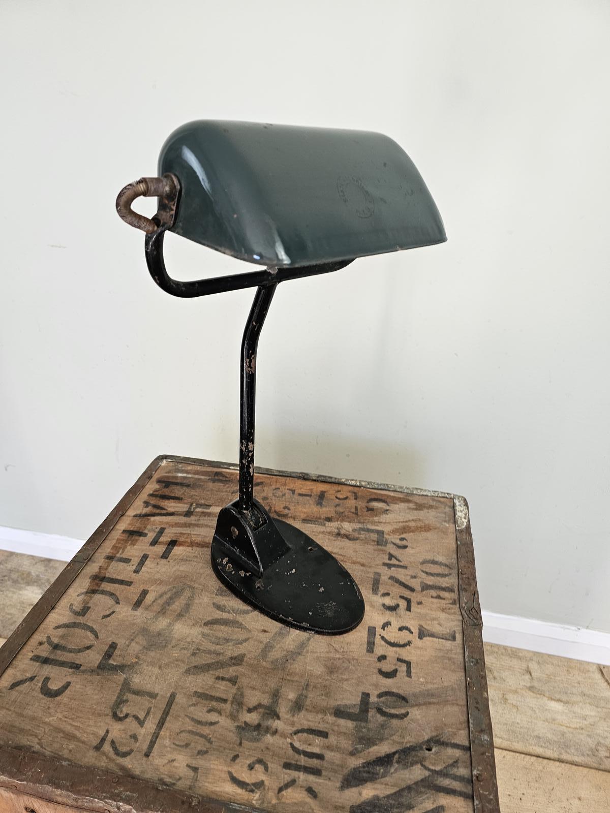 1930s German Bankers Table Lamp (1 of 7)