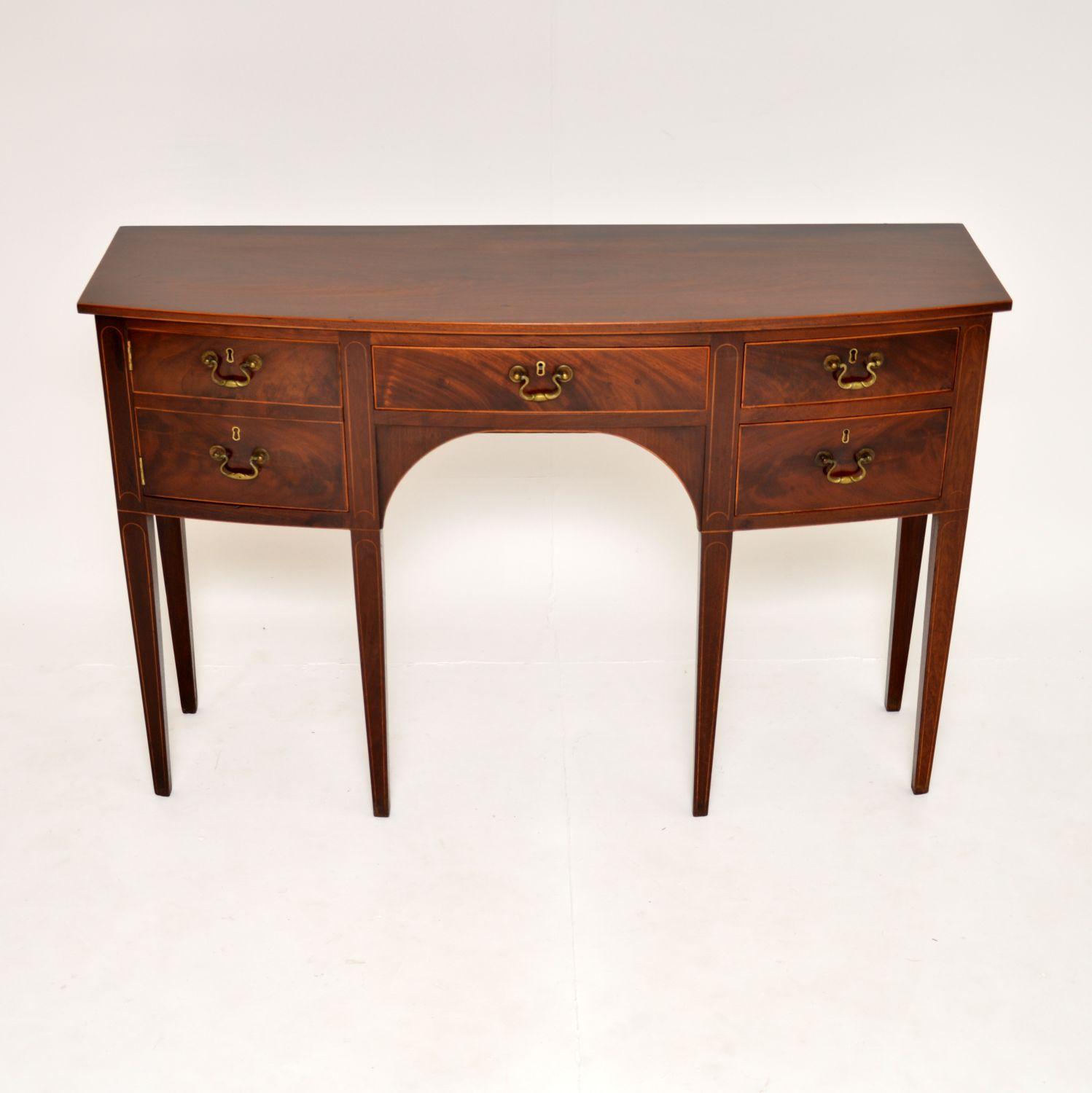 Antique Georgian Inlaid Mahogany Sideboard (1 of 12) Antique Georgian Inlaid Mahogany Sideboard (1 of 12)