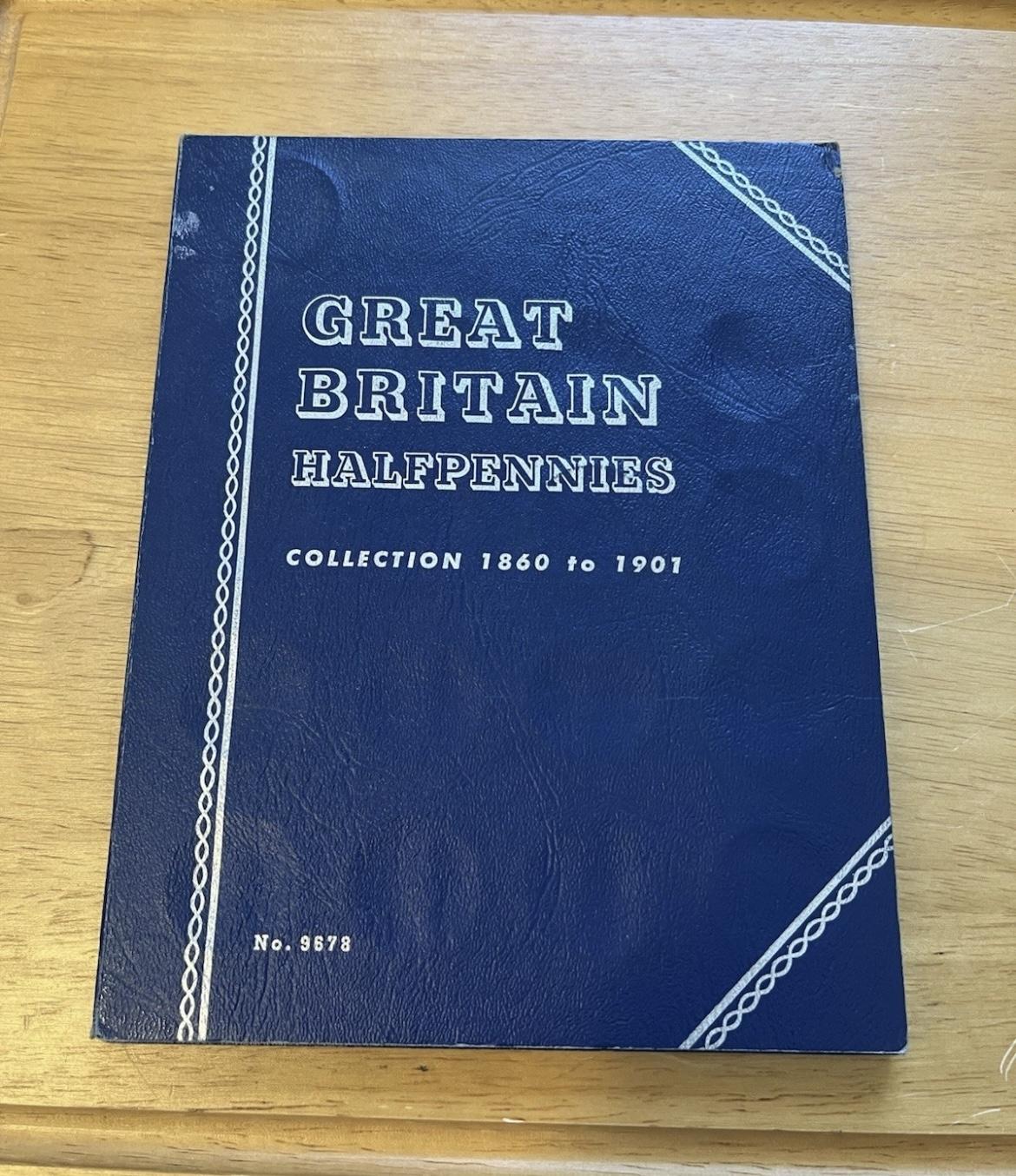 Great Britain Halfpennies Collection 1860-1901 (1 of 3)