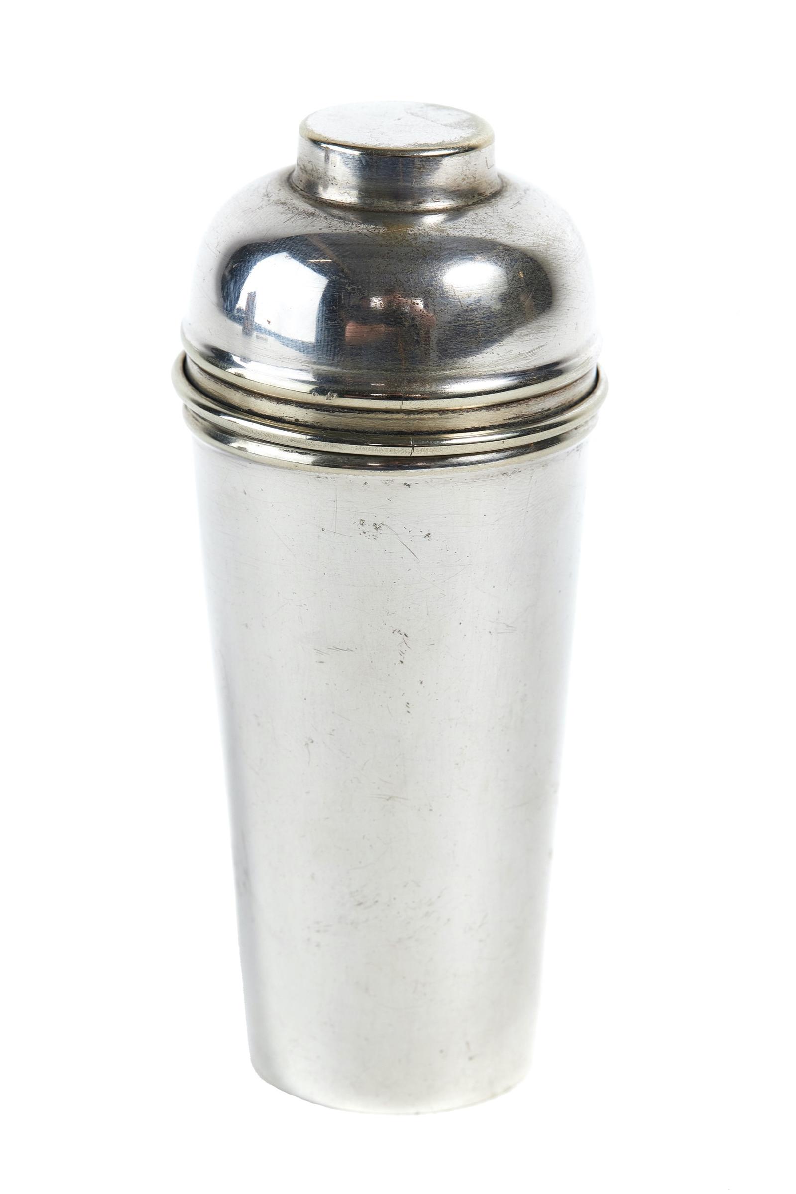 Silver Plated Cocktail Stick Holder in the Form of a Cocktail Shaker (1 of 6) Silver Plated Cocktail Stick Holder in the Form of a Cocktail Shaker (1 of 6)