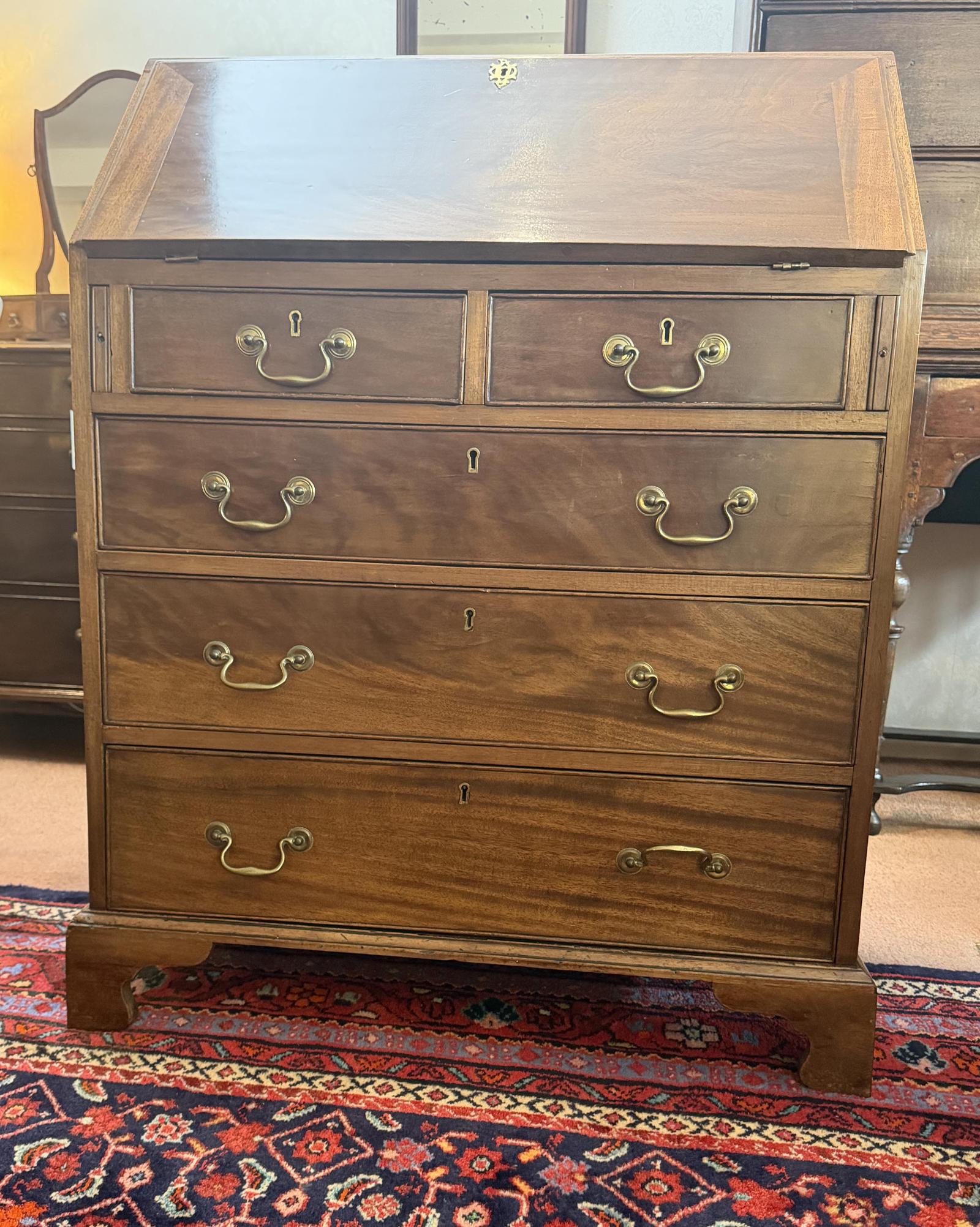 George III Mahogany Bureau c.1820 (1 of 9) George III Mahogany Bureau c.1820 (1 of 9)