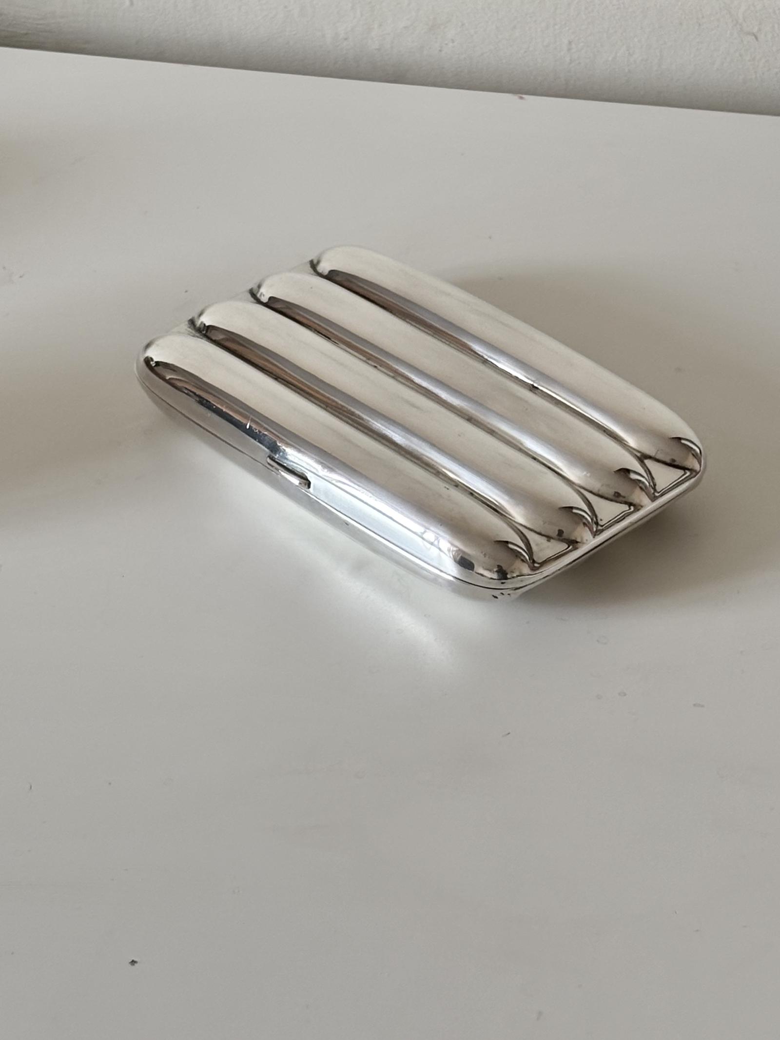 Silver Gilt Edwardian Quadruple Cigar Case 1902 Henry Williamson (1 of 11) Silver Gilt Edwardian Quadruple Cigar Case 1902 Henry Williamson (1 of 11)