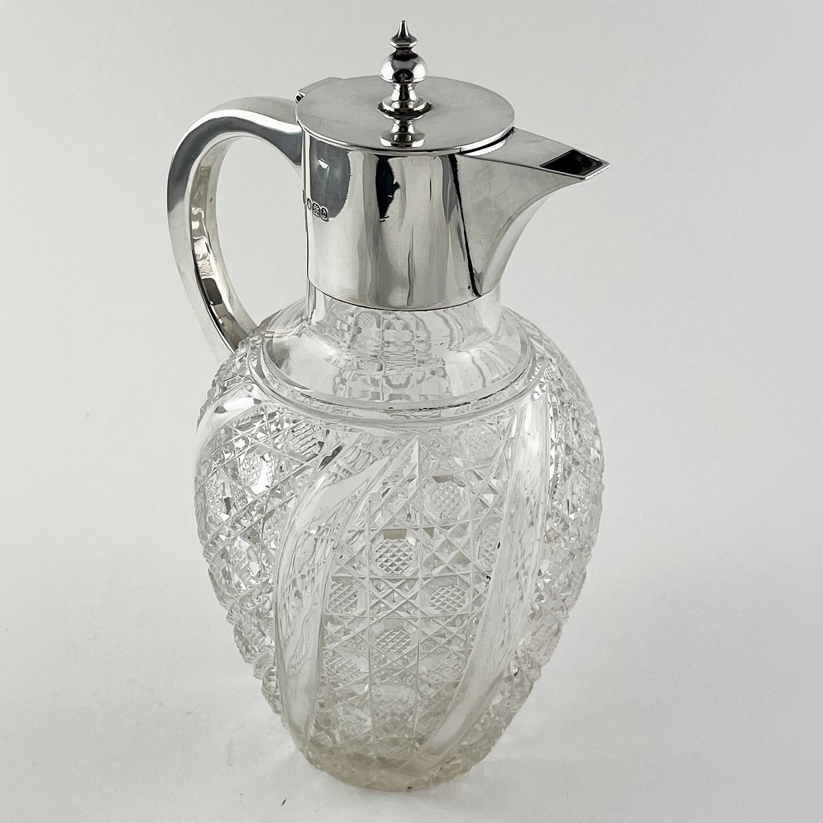 Fine Quality Victorian Sterling Silver Claret Jug (1 of 6)