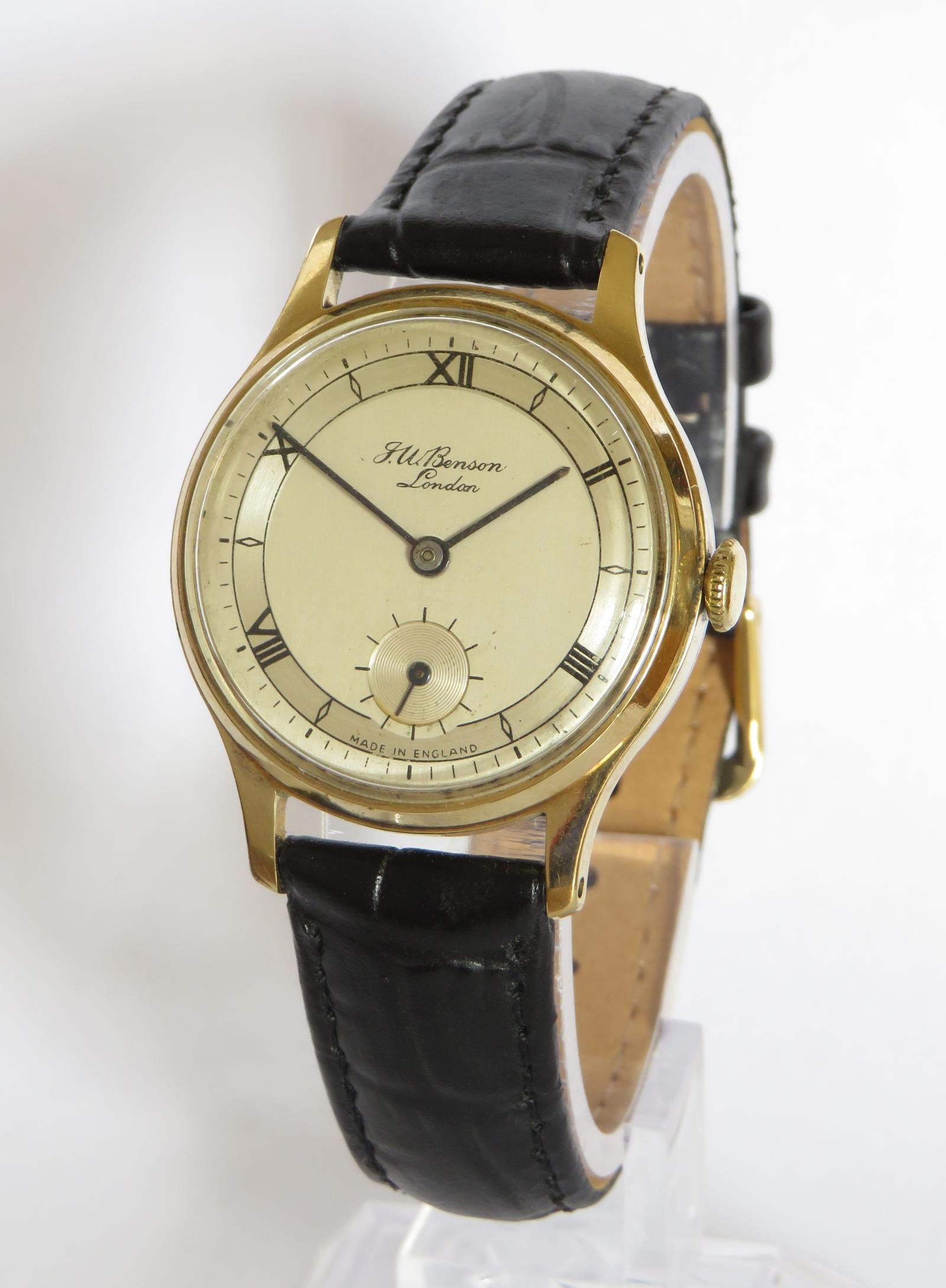 Watch: Gents 1950s Smiths Wrist Watch for J W Benson (1 of 5) Watch: Gents 1950s Smiths Wrist Watch for J W Benson (1 of 5)