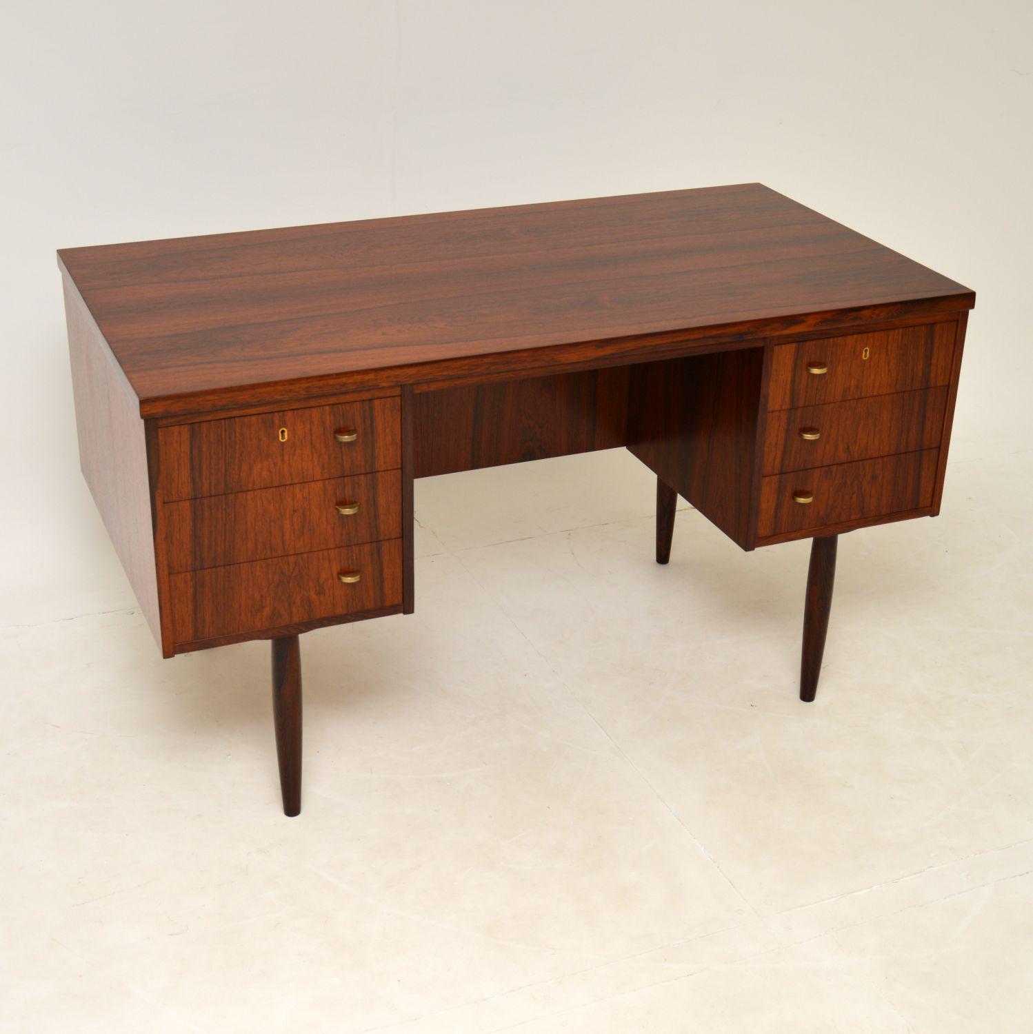 1960’s Danish Vintage Rosewood Desk (1 of 14) 1960’s Danish Vintage Rosewood Desk (1 of 14)