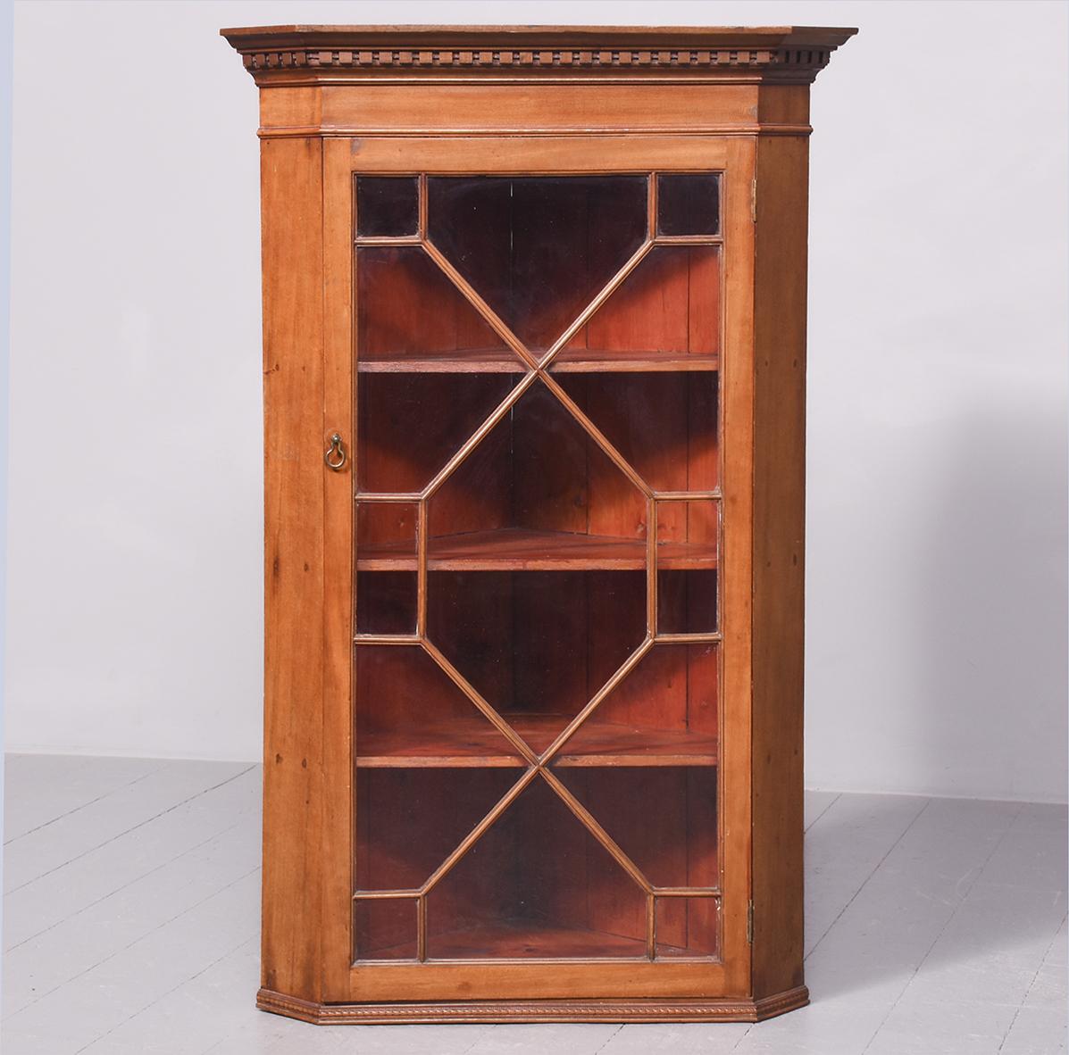 Large Georgian Style Corner Cabinet c.1900 (1 of 11)