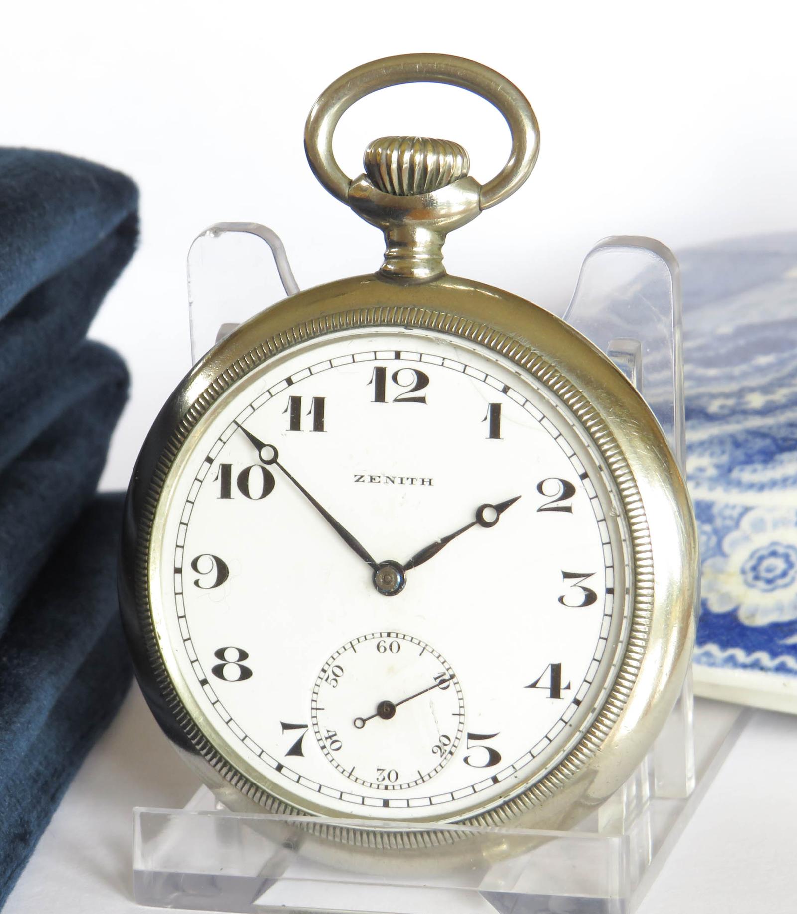 Pocket Watch : Antique Zenith Pocket Watch, C1914 (1 of 5) Pocket Watch : Antique Zenith Pocket Watch, C1914 (1 of 5)