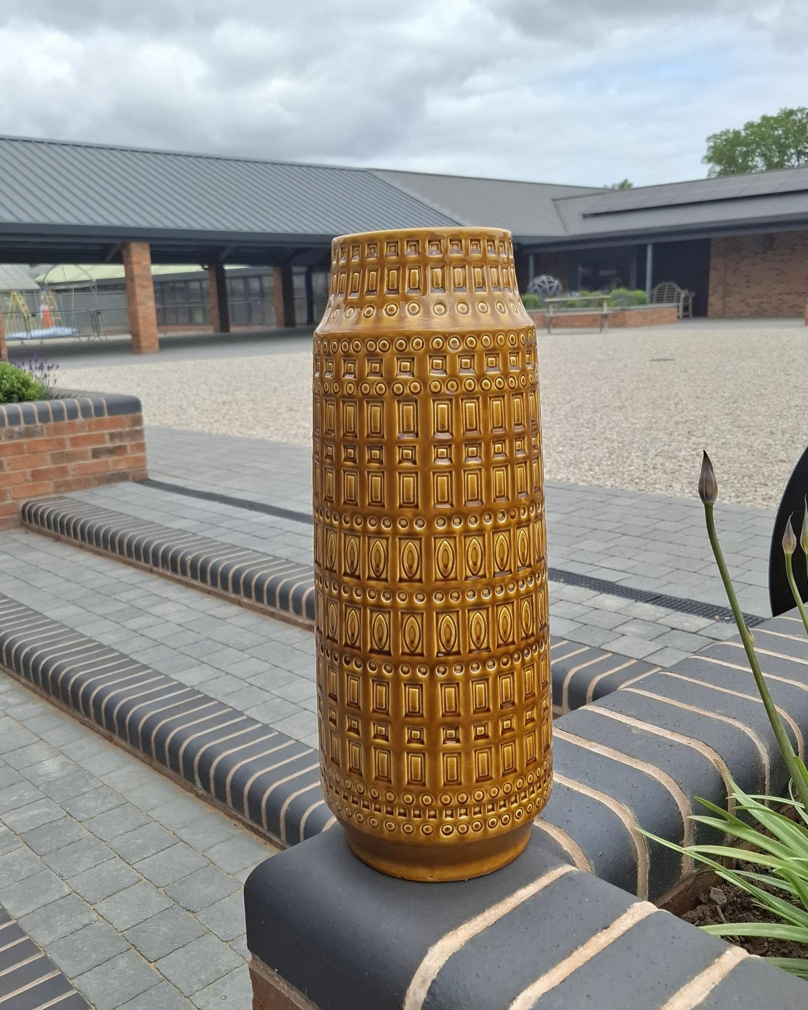 West German Scheurich Keramik Floor Vase (1 of 2) West German Scheurich Keramik Floor Vase (1 of 2)