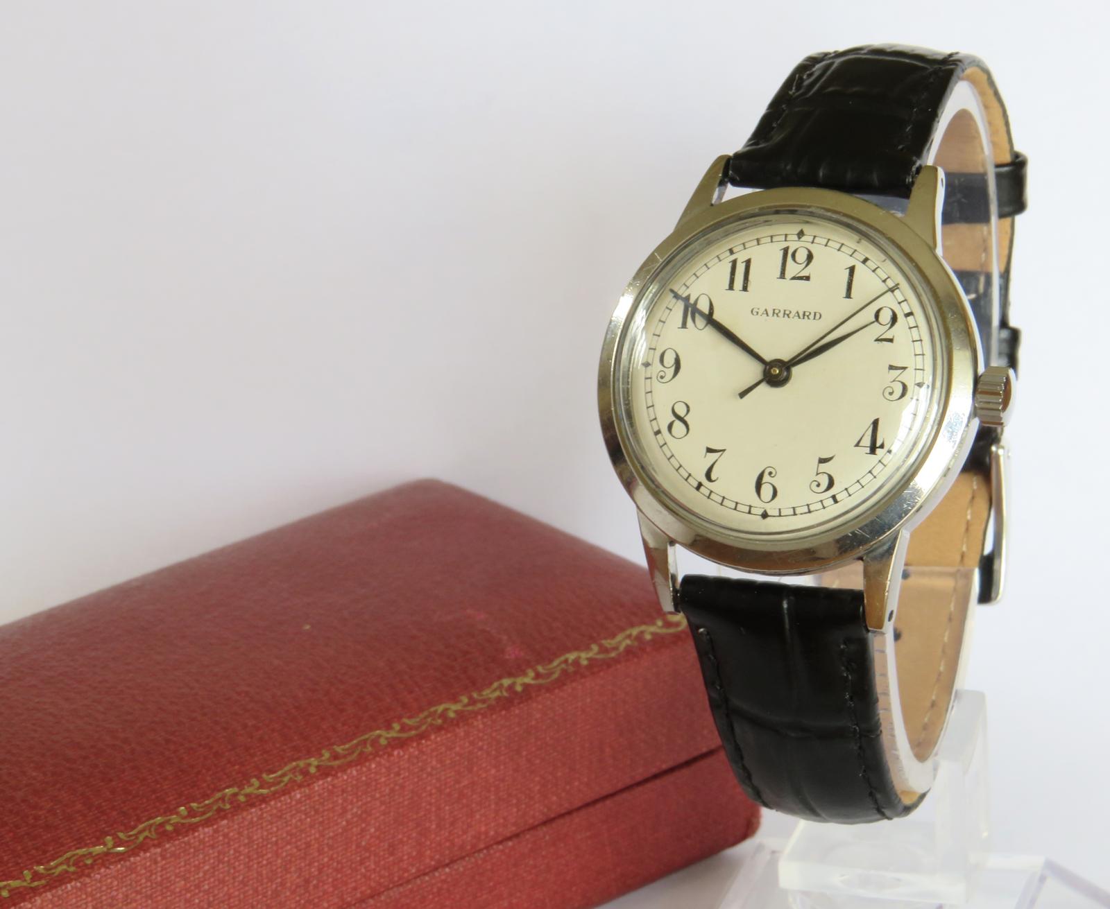 Watch: Gents Boxed Garrard Wrist Watch c.1960 (1 of 5)