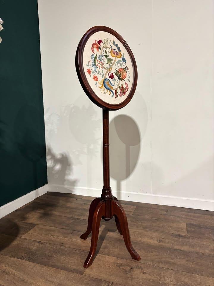 Early 20th Century Needlework Fire Screen (1 of 15)