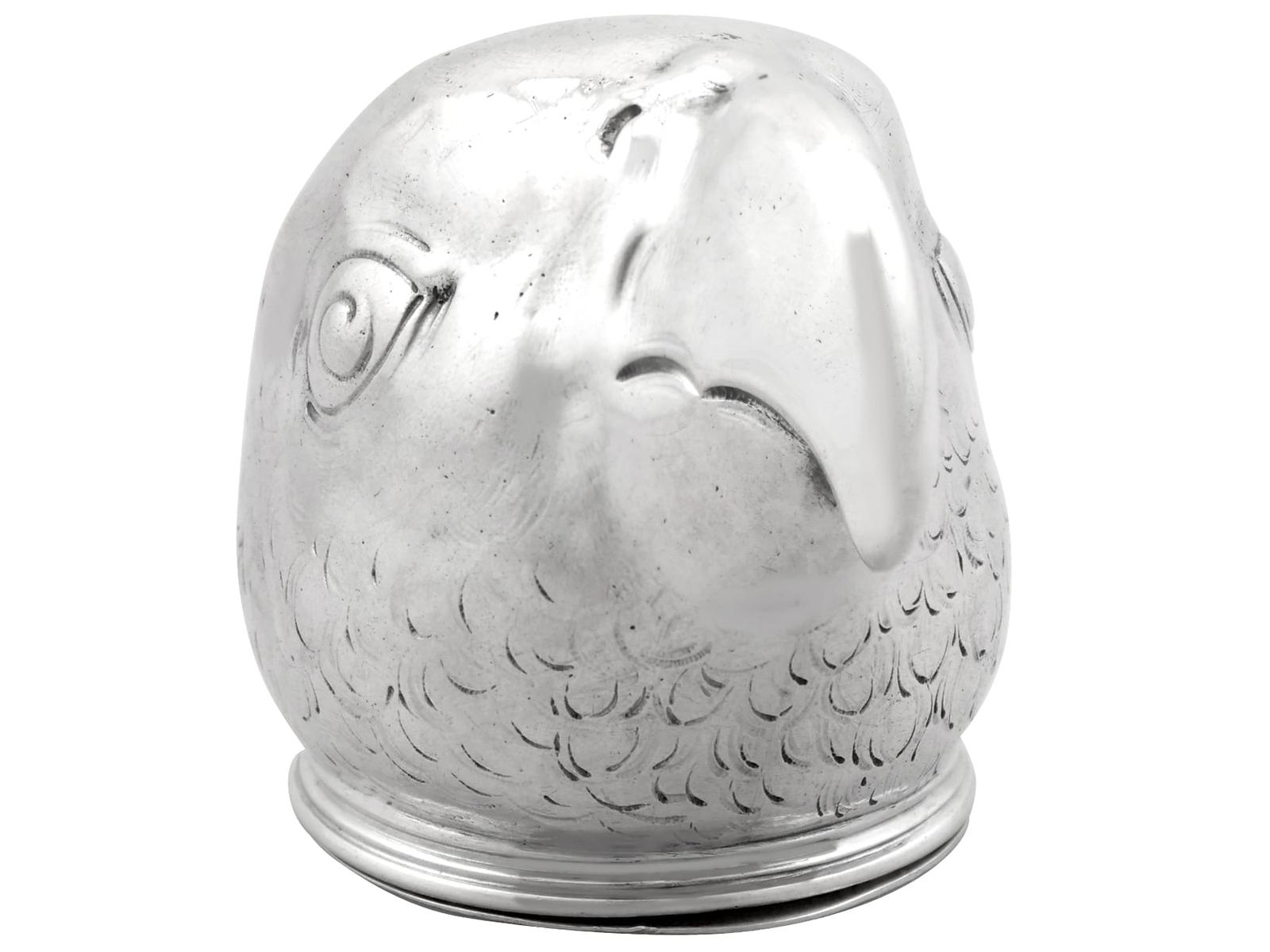 Antique German Silver Table Snuff Parrot Box Circa 1900 (1 of 12) Antique German Silver Table Snuff Parrot Box Circa 1900 (1 of 12)