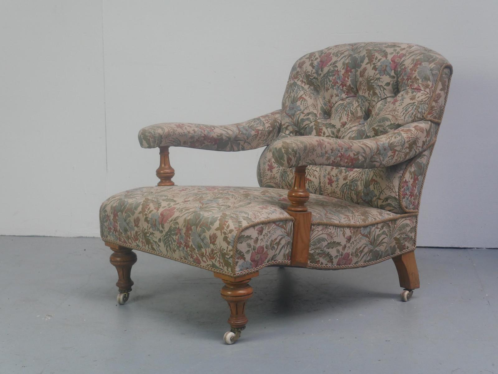 19th Century Scottish Howard & Son Style Armchair (1 of 10) 19th Century Scottish Howard & Son Style Armchair (1 of 10)