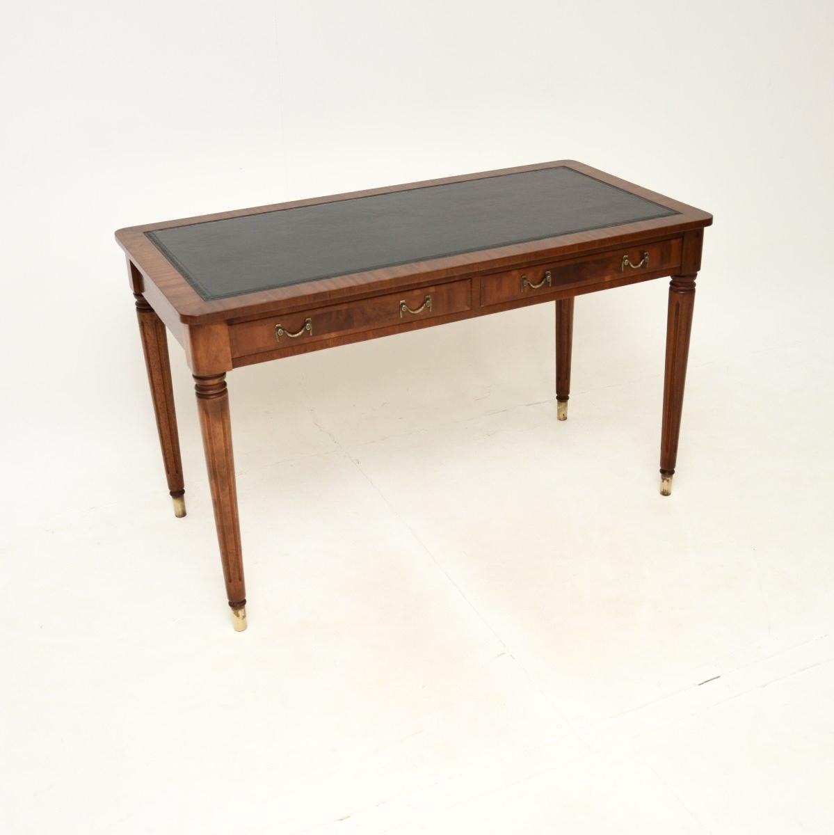 Antique Georgian Style Mahogany Leather Top Writing Table / Desk (1 of 10) Antique Georgian Style Mahogany Leather Top Writing Table / Desk (1 of 10)